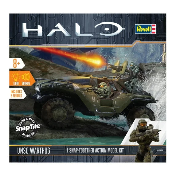 Revell - Halo UNSC Warthog Plastic Model Kit