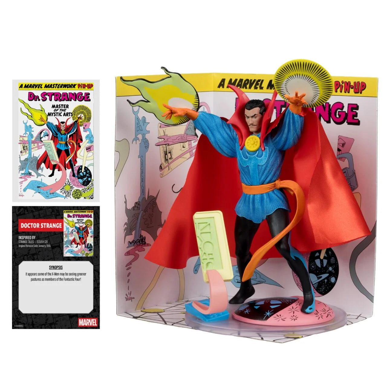 Doctor Strange 1:10th Scale Collectible with Scene (Marvel: Strange Tales #128) - McFarlane Toys Fashions for Home
