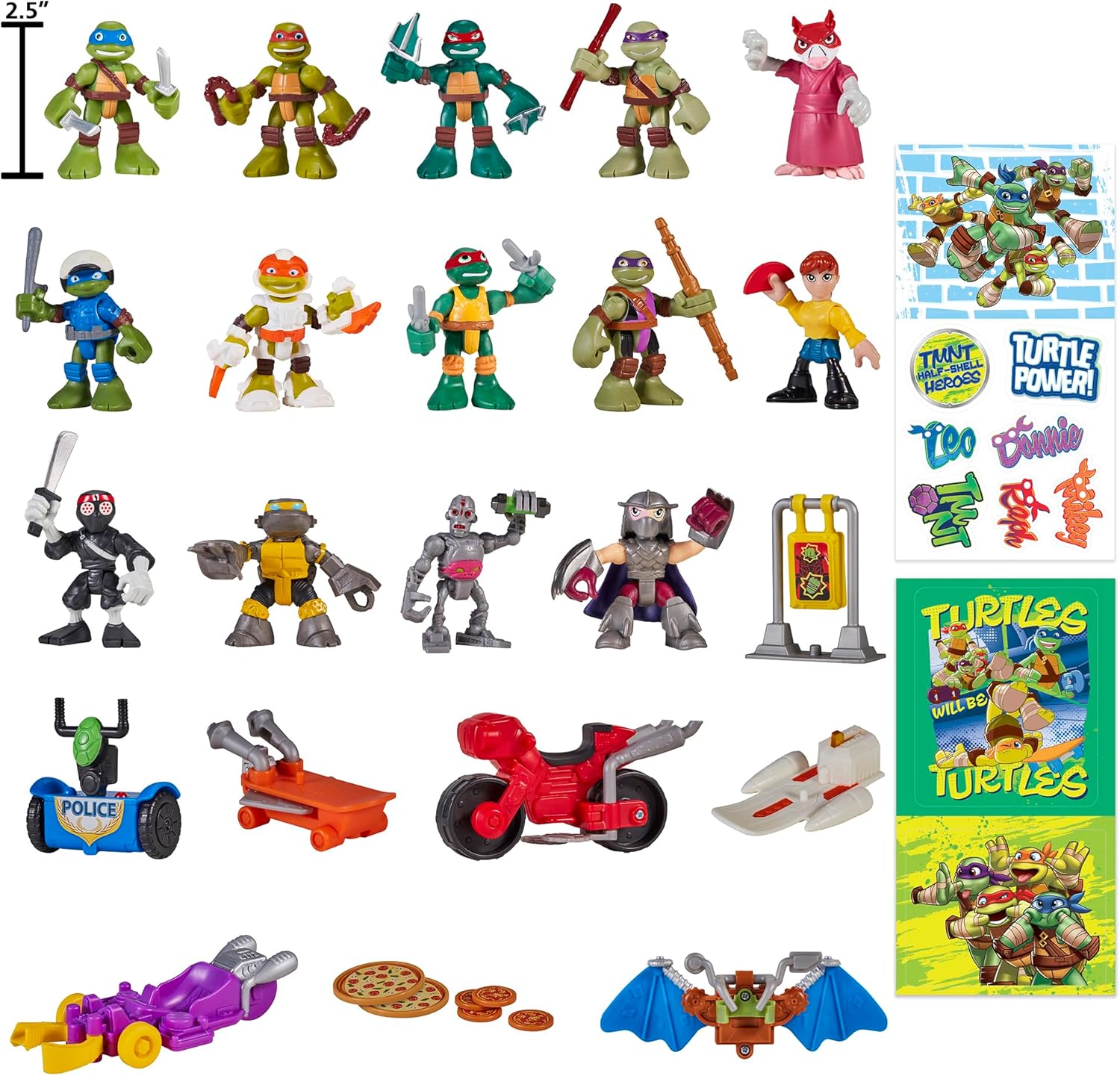 Teenage Mutant Ninja Turtles: Holiday Countdown Calendar by Playmates Toys