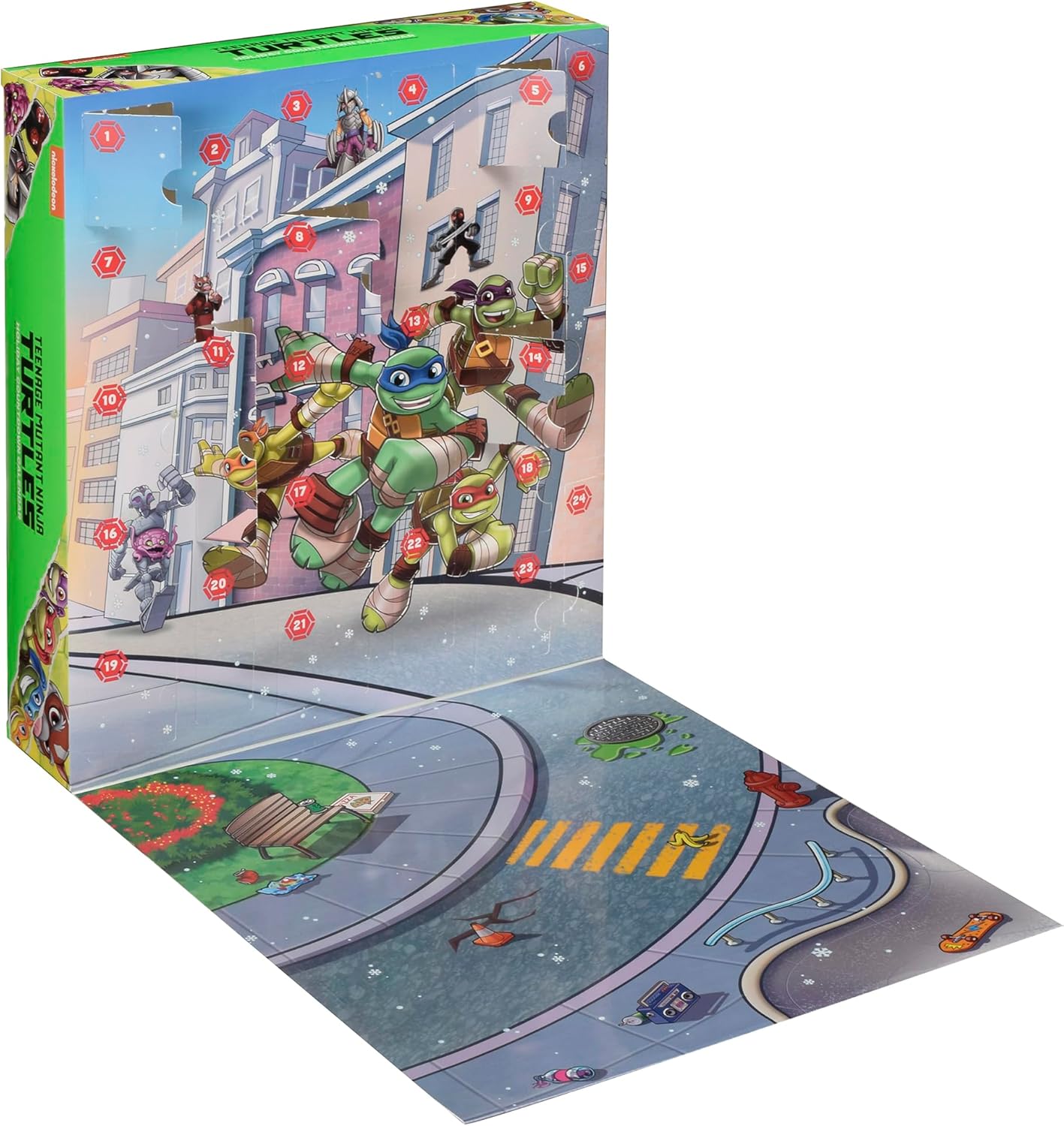 Teenage Mutant Ninja Turtles: Holiday Countdown Calendar by Playmates Toys