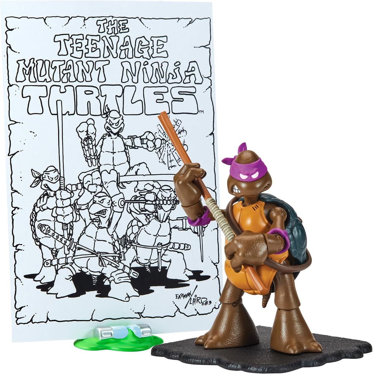 Teenage Mutant Ninja Turtles Donatello 5” Action Figure 80952 Fashions for Home