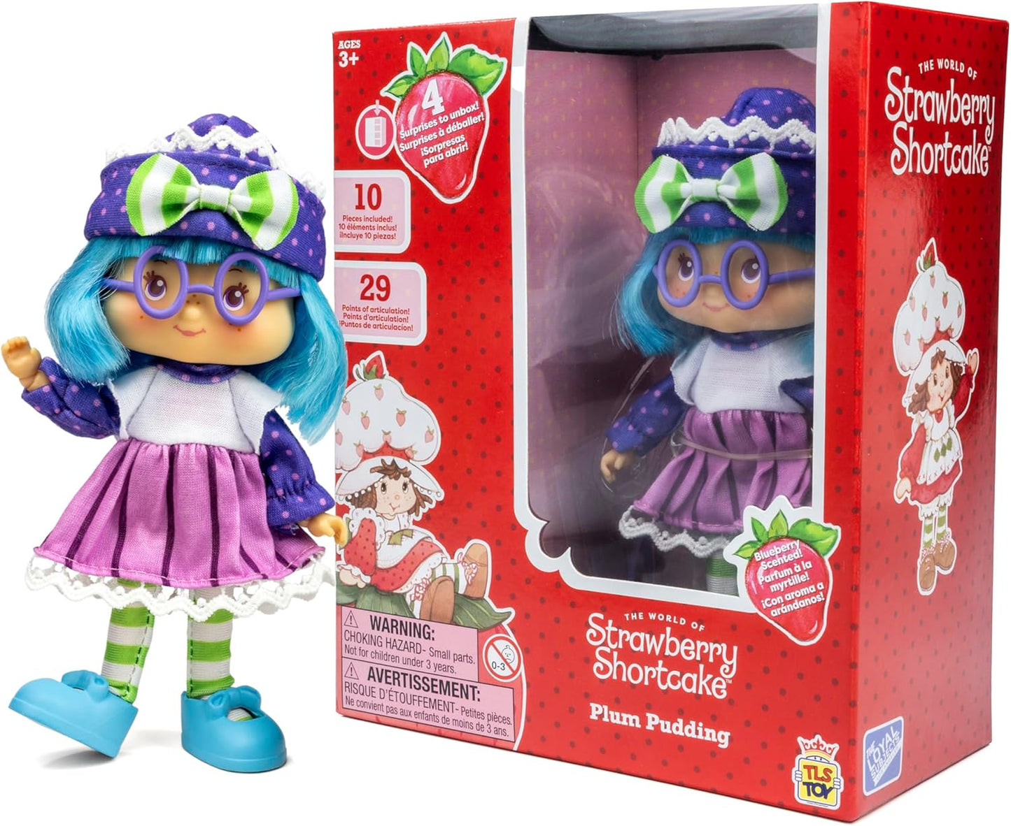 The Loyal Subjects - Strawberry Shortcake - 5.5in Plum Pudding Fashion Doll
