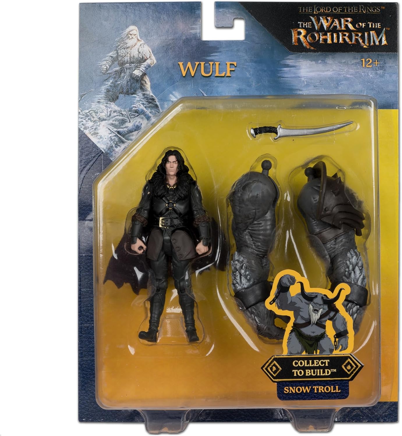 McFarlane Toys - The Lord of Rings: The War of The Rohirrim Wulf 4in Build-A Figure - Fashions for Home