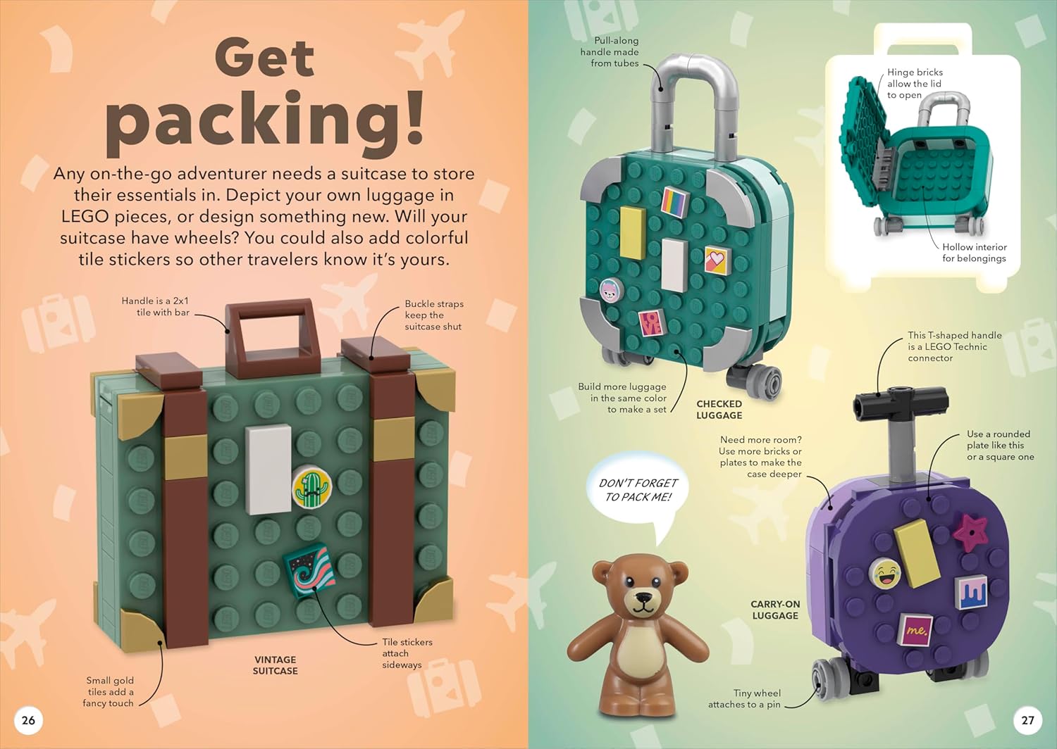 LEGO Ideas on the Go (Library Edition): Without Minifigure