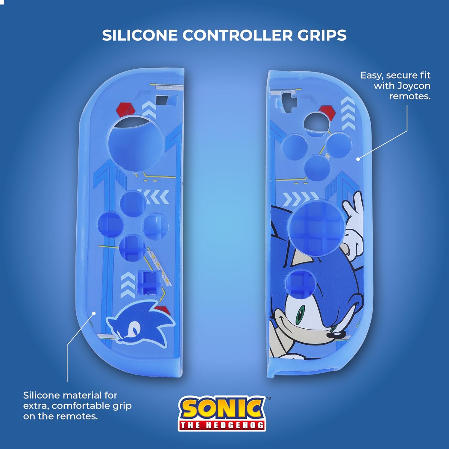 Nintendo Switch Case Sonic VS Shadow, Protective Carrying Case with Controller Grips, Thumb Grips, Steering Wheel, Double-Sided Cartridge Case, Travel Case for Nintendo Switch Games & Accessories