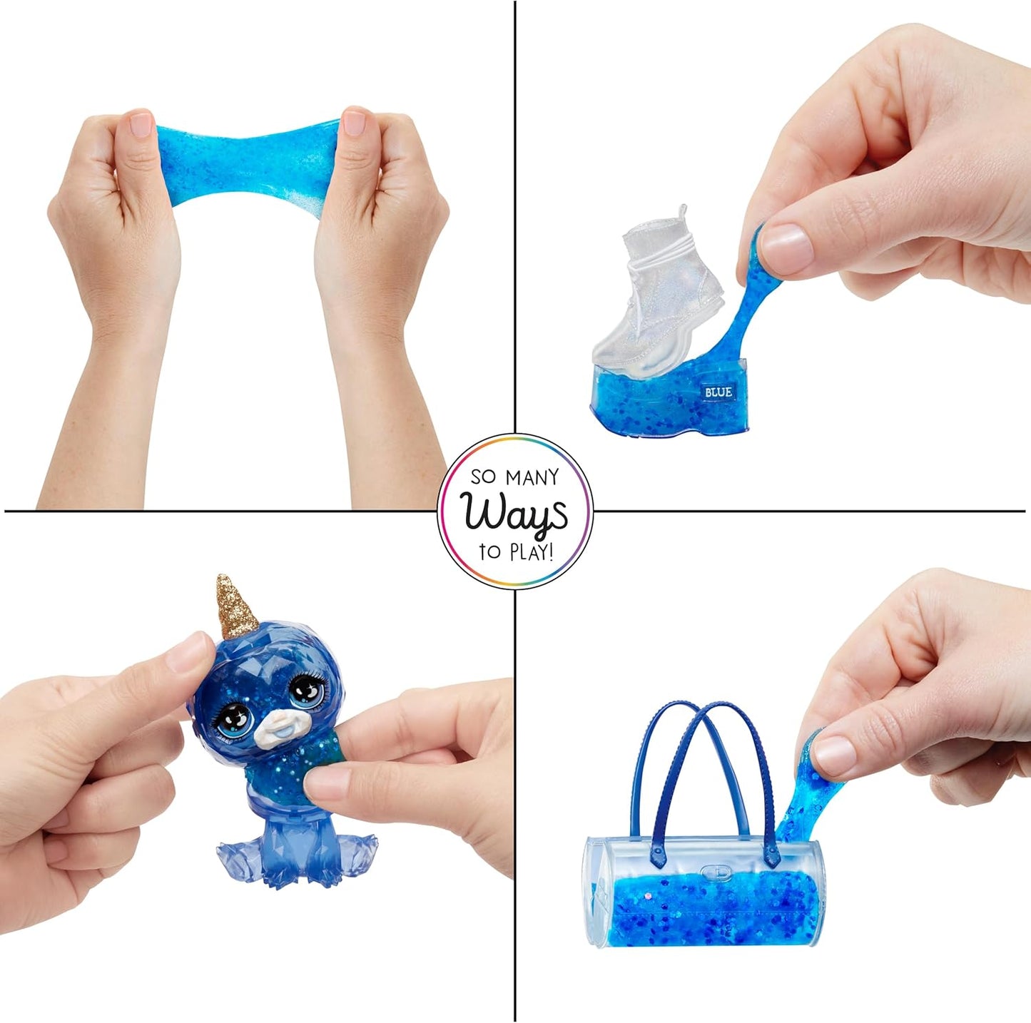 Rainbow High Skyler with Slime Kit & Pet, 11” Doll, Blue Fashions for Home
