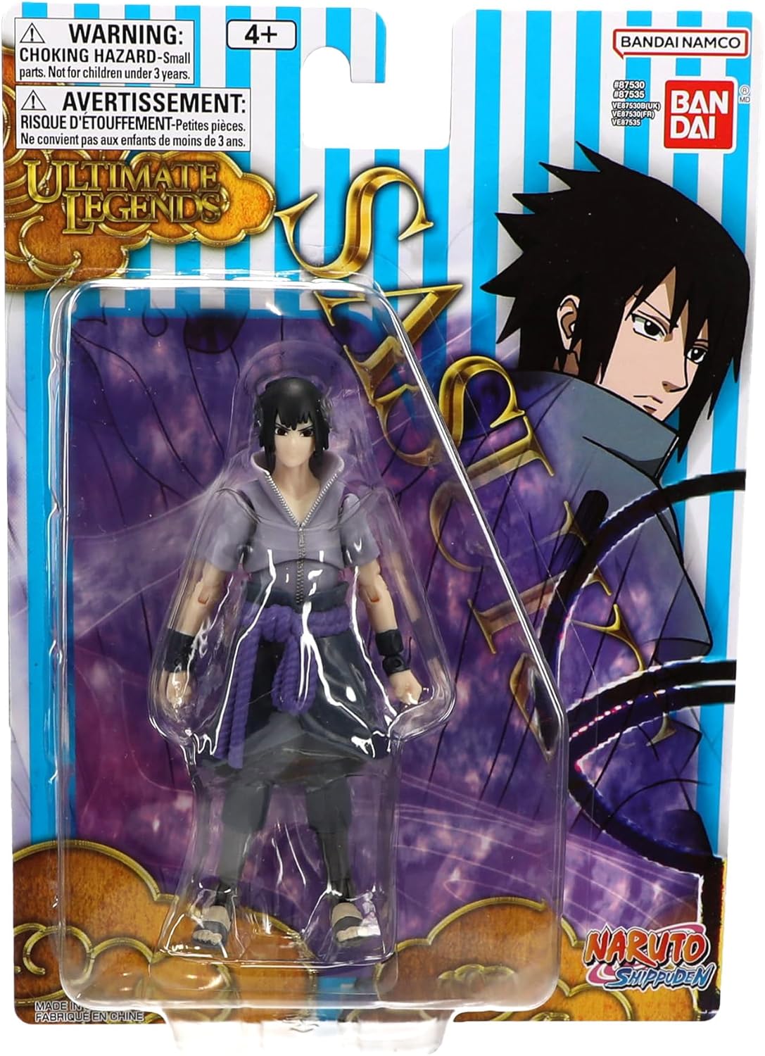 Ultimate Legends - Naruto - Sasuke Uchiha (Adult) 5" Action Figure