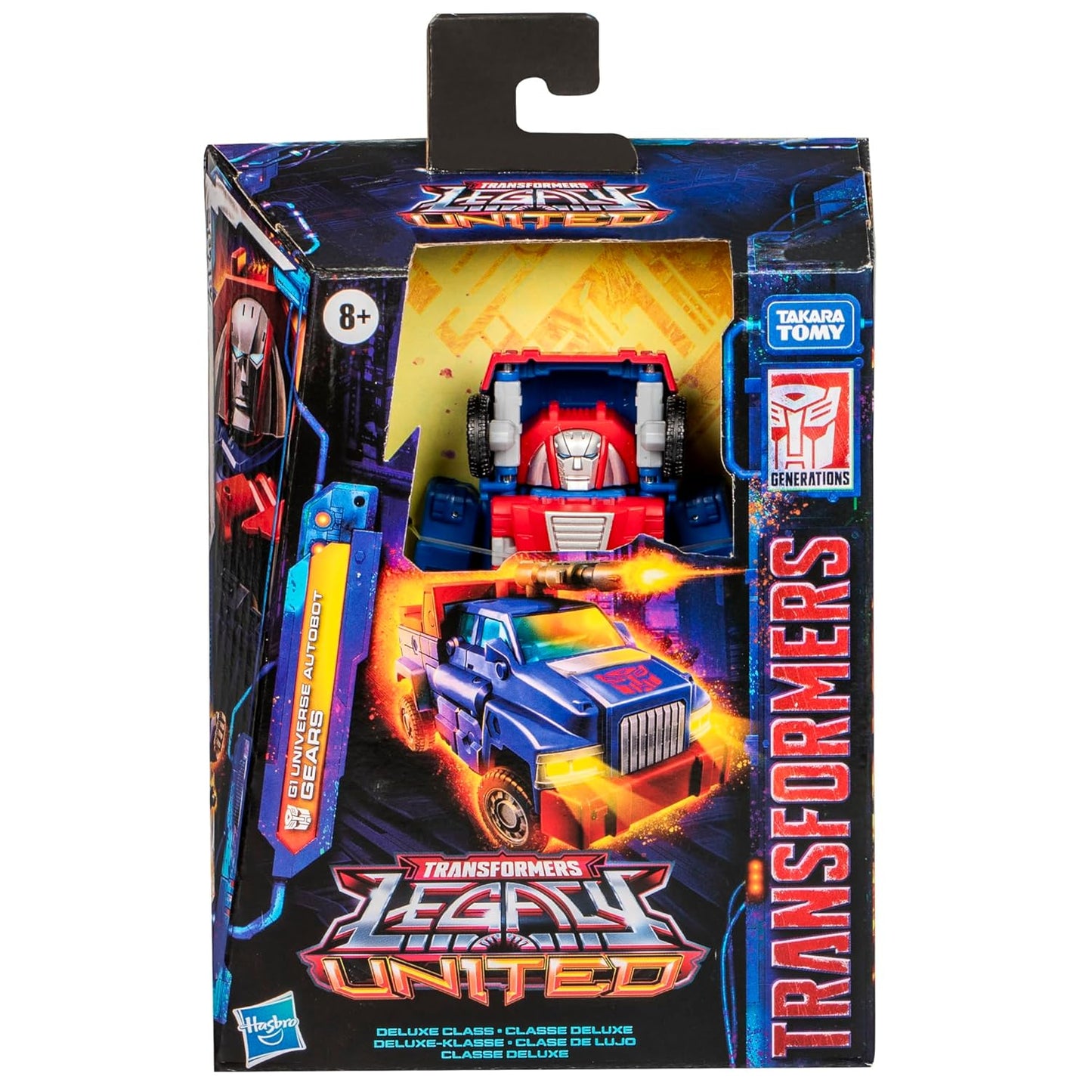 Transformers Legacy United Deluxe Class G1 Universe Autobot Gears, 5.5-inch - Fashions for Home