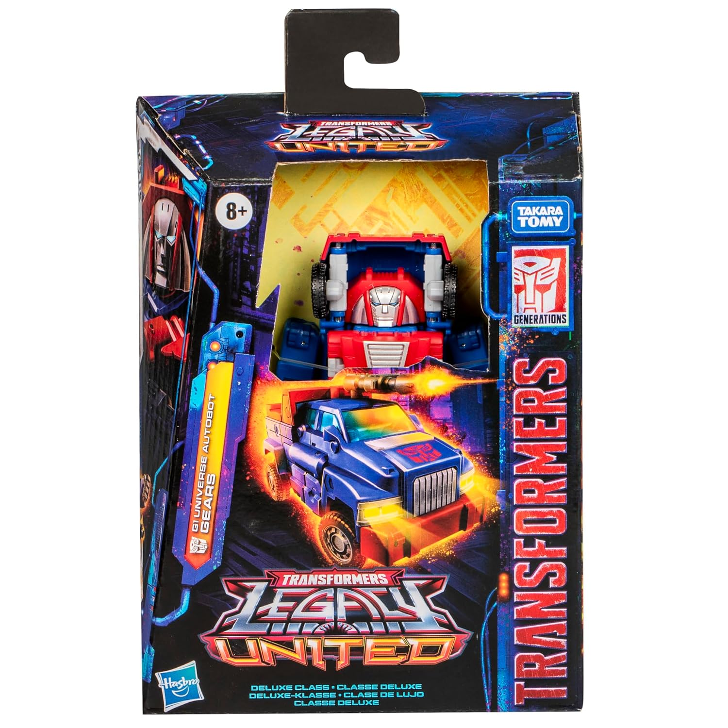 Transformers Legacy United Deluxe Class G1 Universe Autobot Gears, 5.5-inch - Fashions for Home