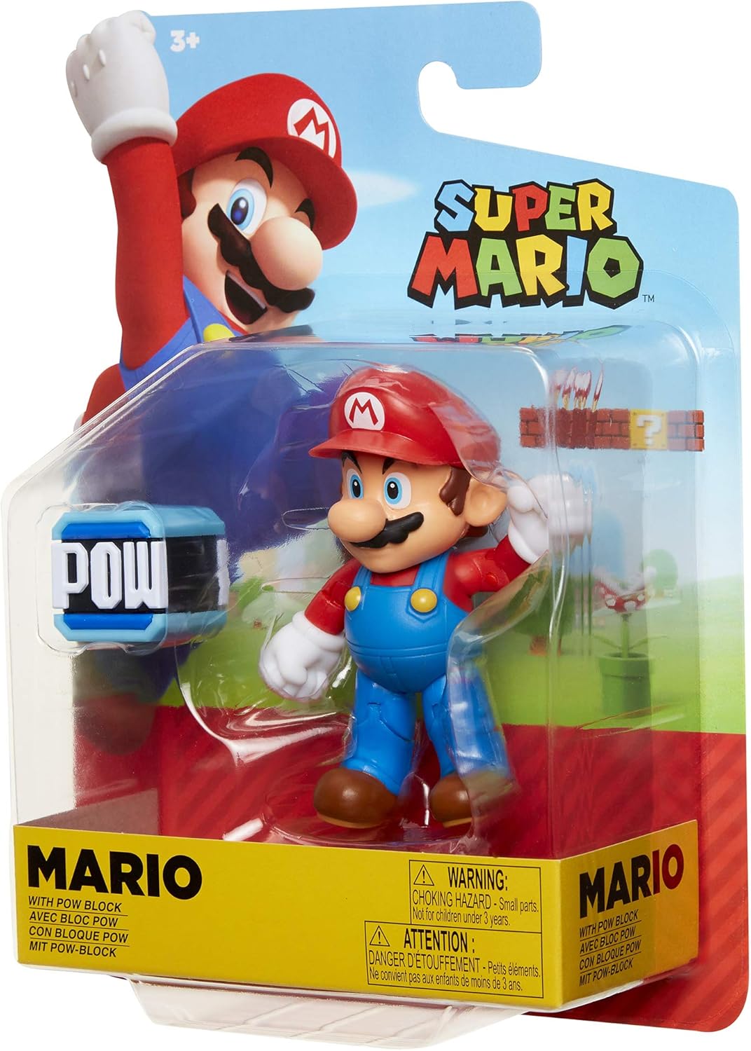 Super Mario World Of Nintendo 4 Inch Action Figure Wave 21 - Mario Fashions for Home