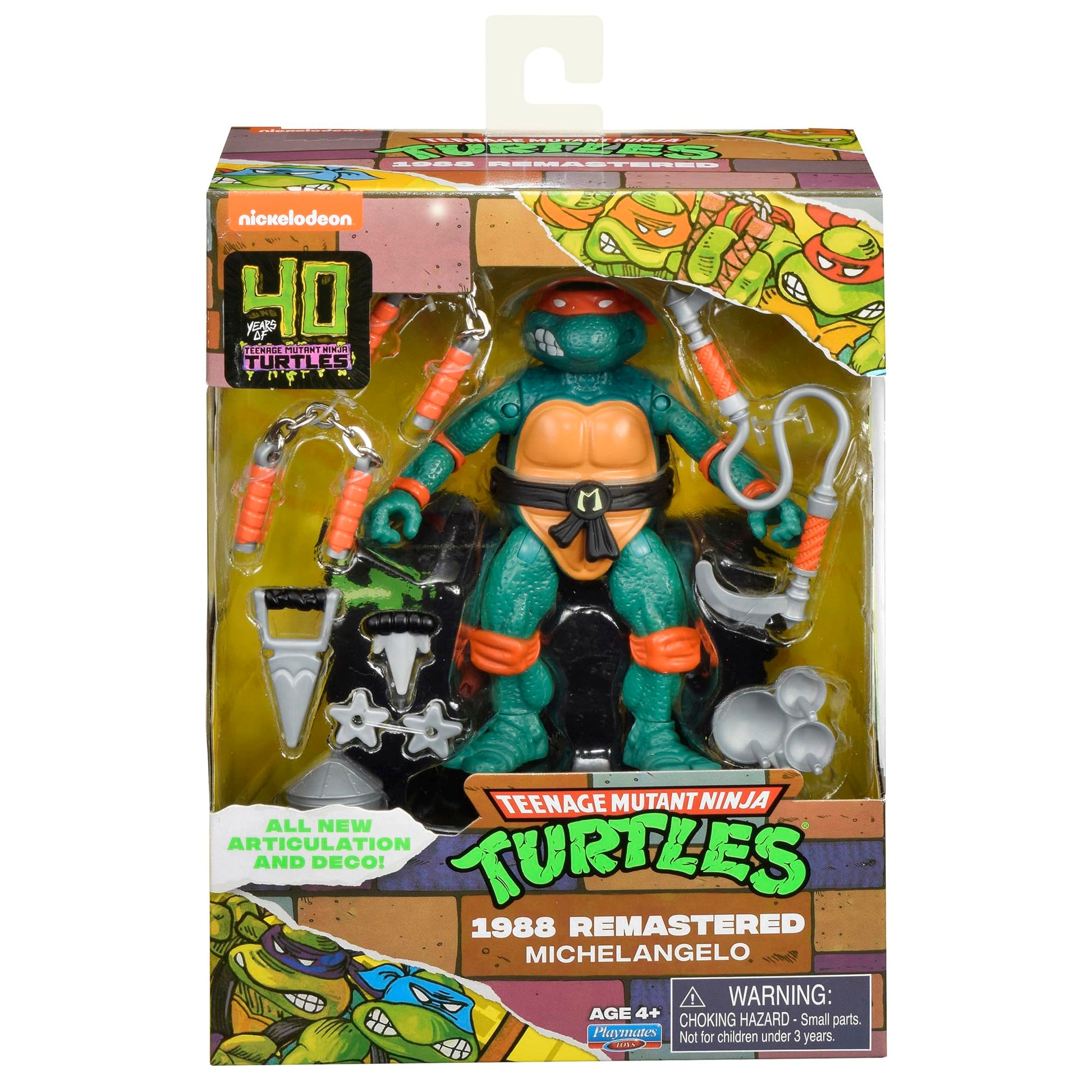 Teenage Mutant Ninja Turtles: 4” Remastered Michelangelo Fashions for Home