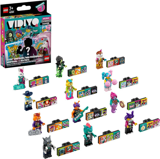 LEGO VIDIYO Bandmates 43101 Building Kit; Creative Boys and Girls Will Love Directing, Producing and Starring in Exciting Music Videos; A Fun Range of Musical Stars for Kids to Collect, New 2021