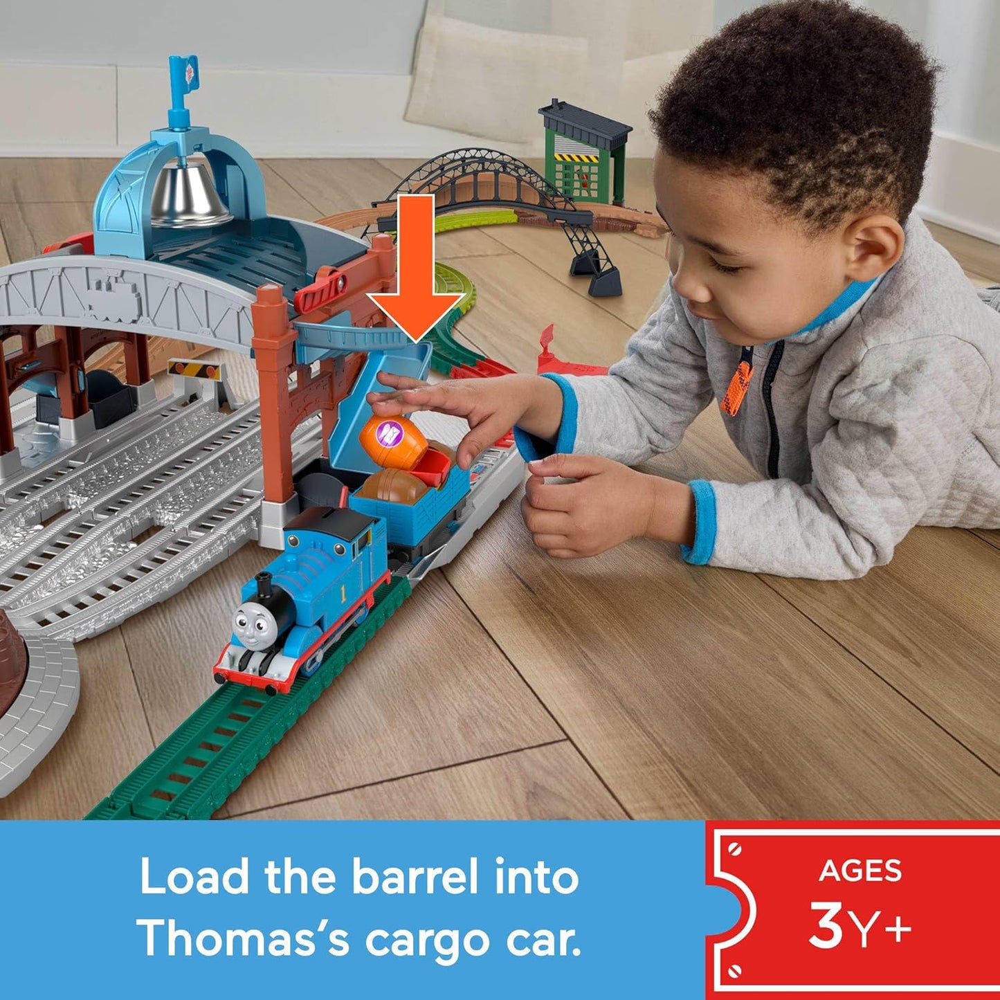 Fisher Price - Thomas & Friends Load & Launch Barrel Delivery Set