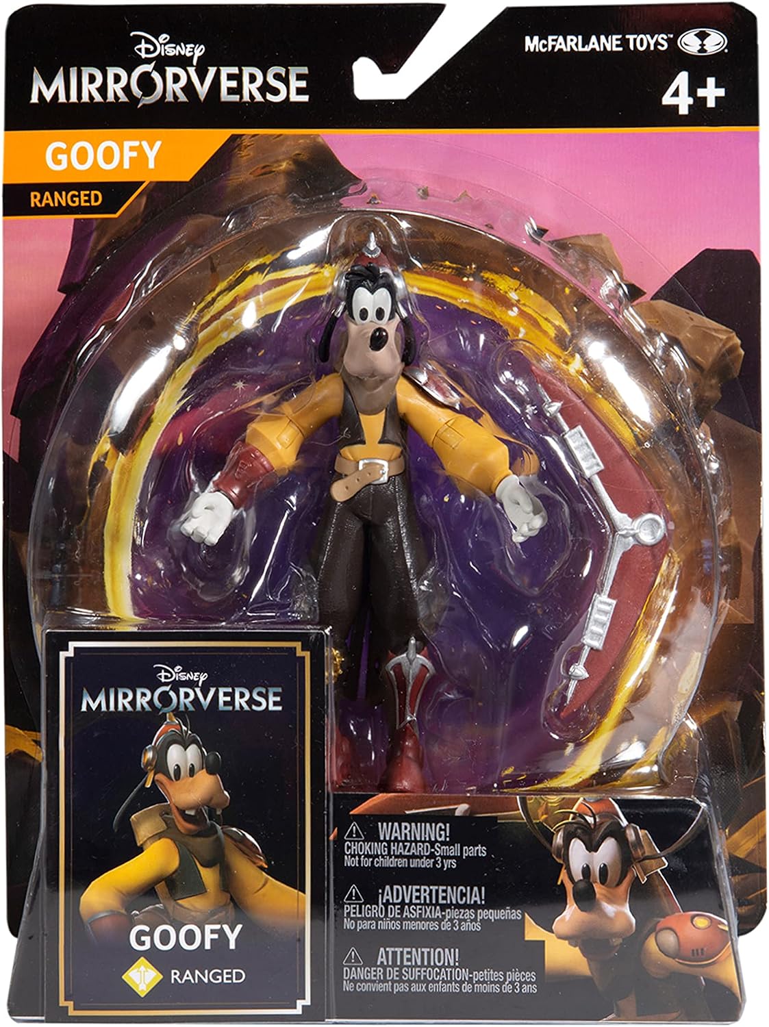 Disney Mirrorverse 5" Goofy Action Figure with Accessories