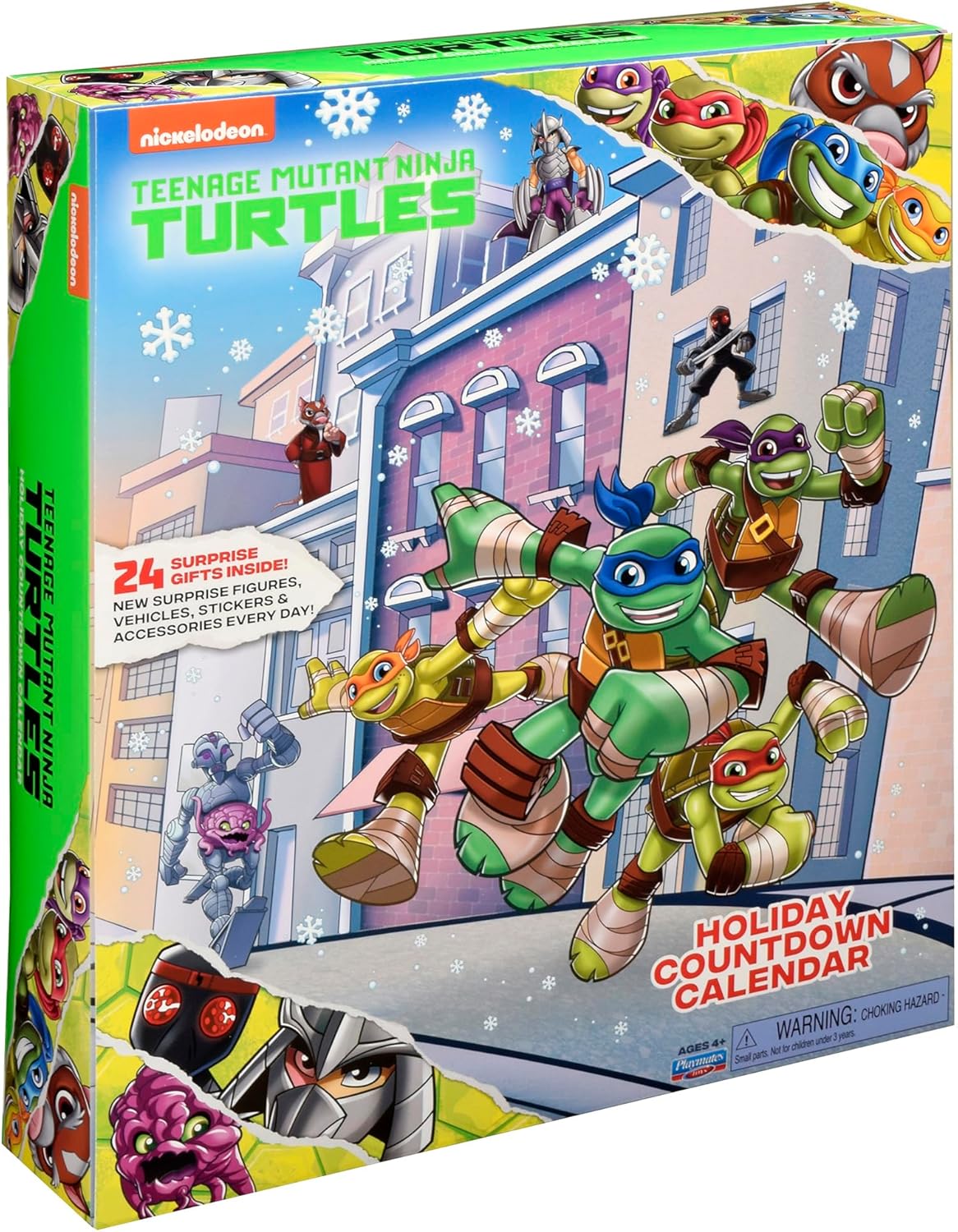 Teenage Mutant Ninja Turtles: Holiday Countdown Calendar by Playmates Toys