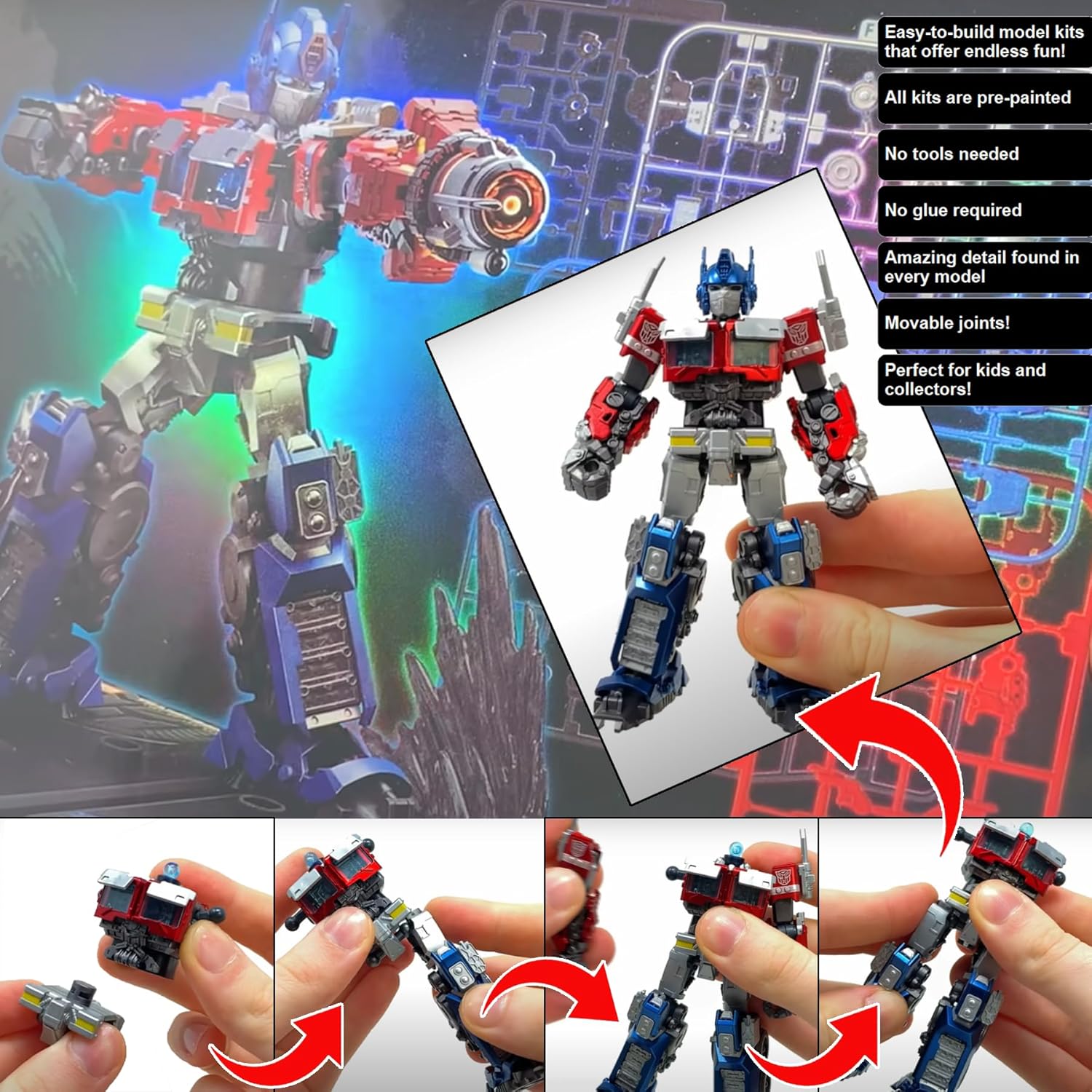 Blokees Transformers Classic Figure 06 Mirage Fashions for Home