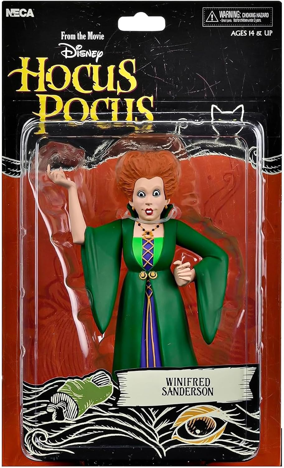 NECA Hocus Pocus: Toony Terror Winifred Sanderson 6" Action Figure