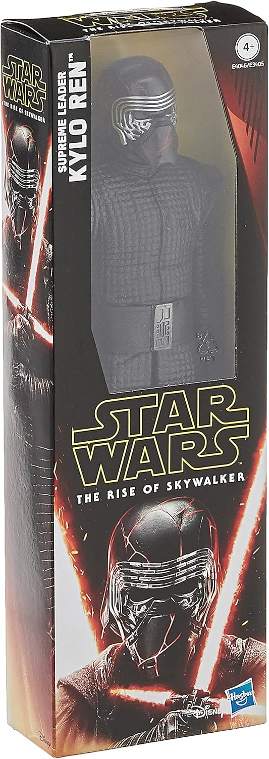 STAR WARS Hero Series The Rise of Skywalker Supreme Leader Kylo Ren Toy 12" Scale Action Figure, Toys for Kids Ages 4 & Up