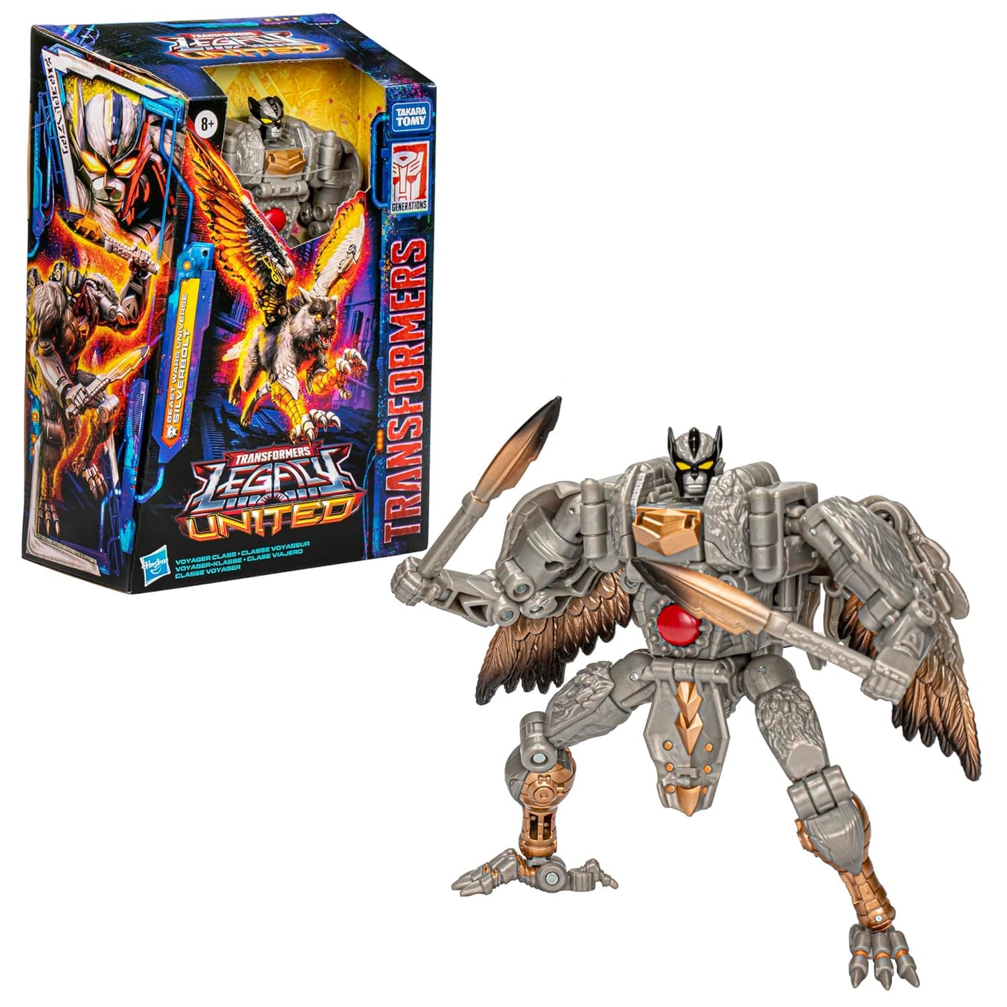 Transformers Legacy United Voyager Class Beast Wars Universe Silverbolt Fashions for Home