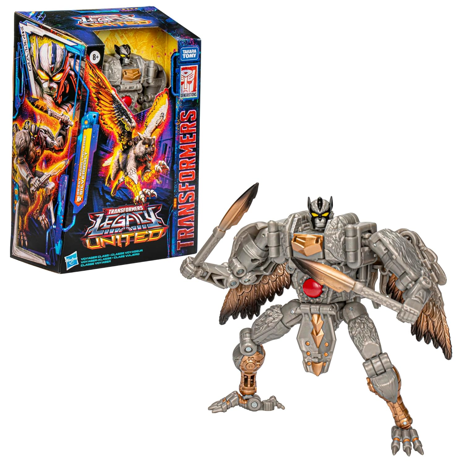 Transformers Legacy United Voyager Class Beast Wars Universe Silverbolt Fashions for Home