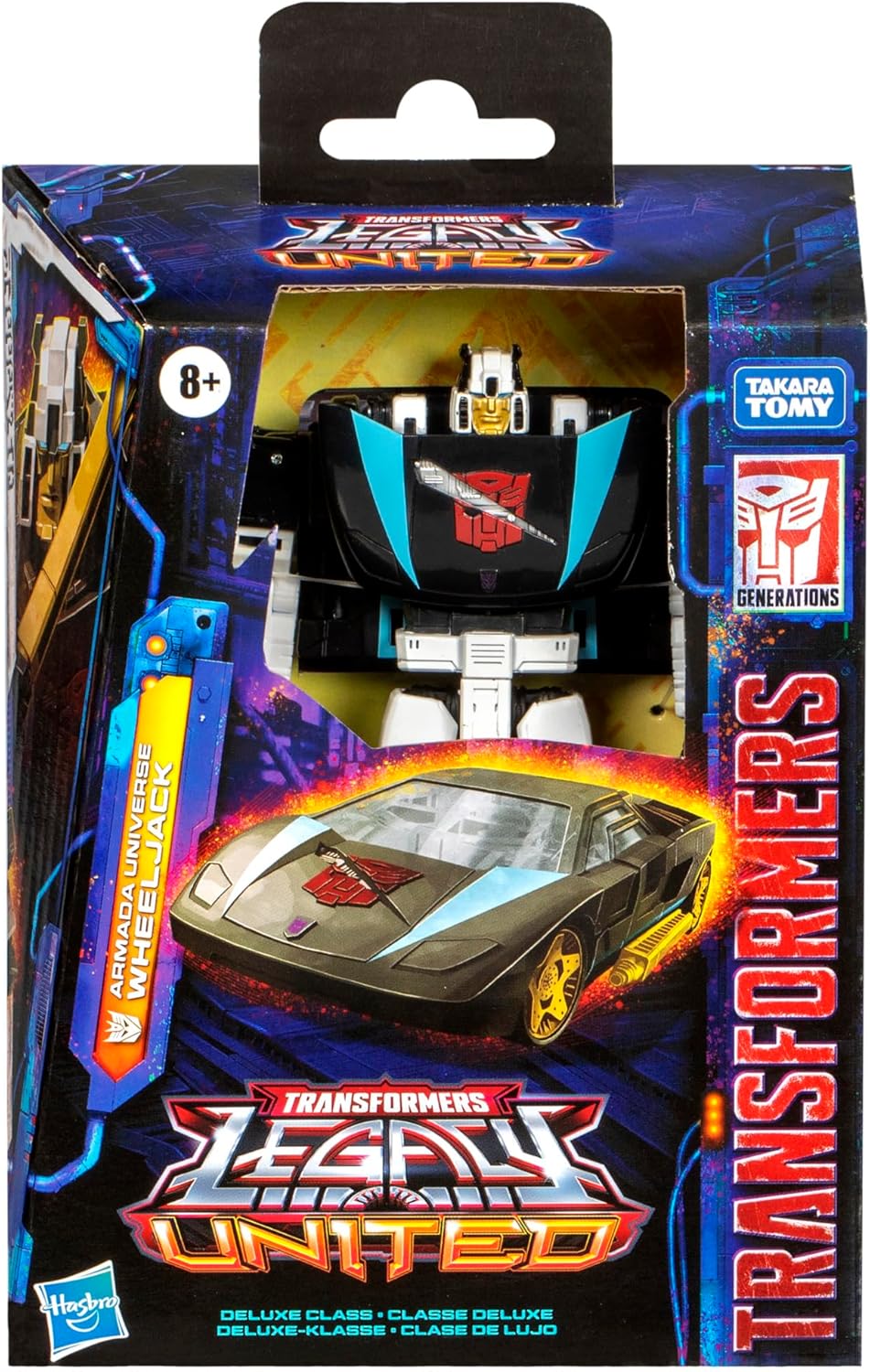 Transformers Legacy Deluxe Class Armada Universe Wheeljack, 5.5-inch Converting Action Figure, 8+