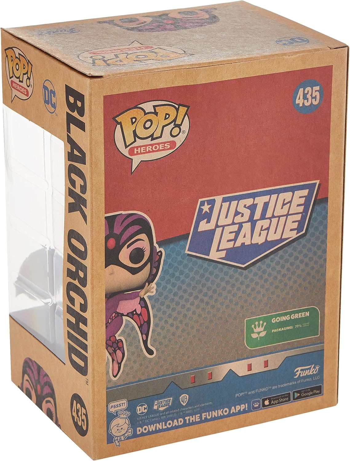 Funko Pop! Black Orchid Justice League 435 Special Edition
