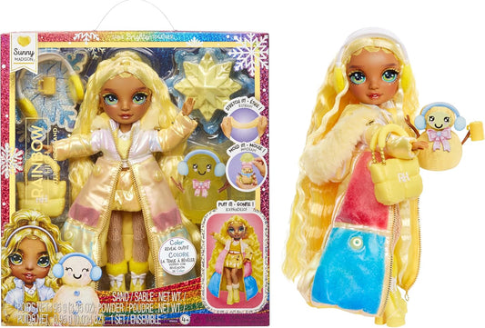 Rainbow High Winter Wonderland Sunny - Yellow 11” Fashion Doll Fashions for Home
