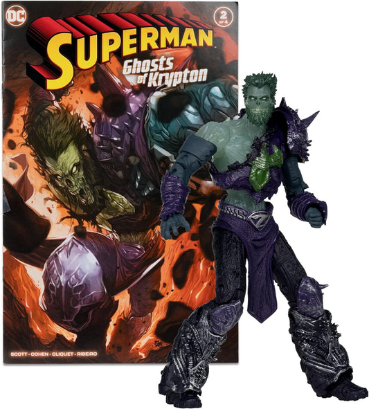McFarlane Toys - DC Direct Page Punchers Ghost of Zod 7in Action Figure with Superman Comic
