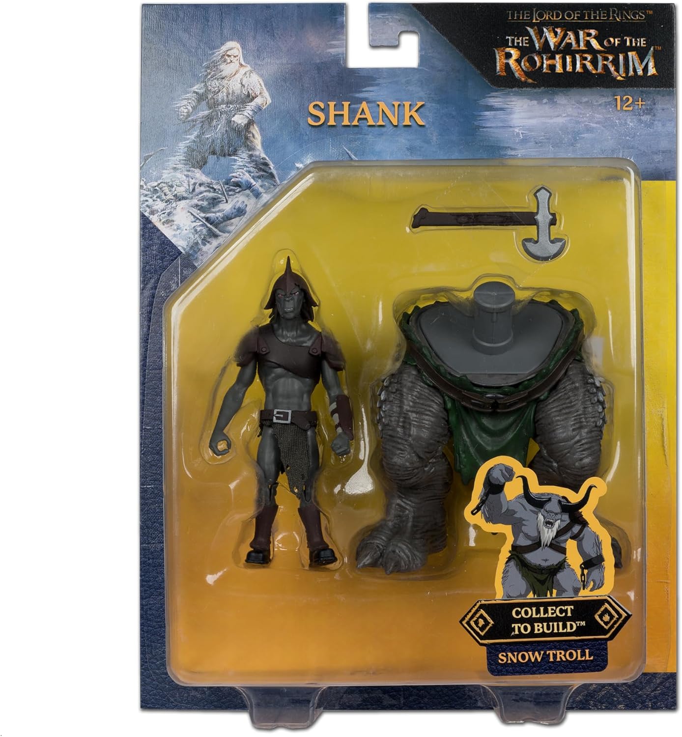 McFarlane Toys - The Lord of Rings: The War of The Rohirrim Shank 4in Build-A Figure