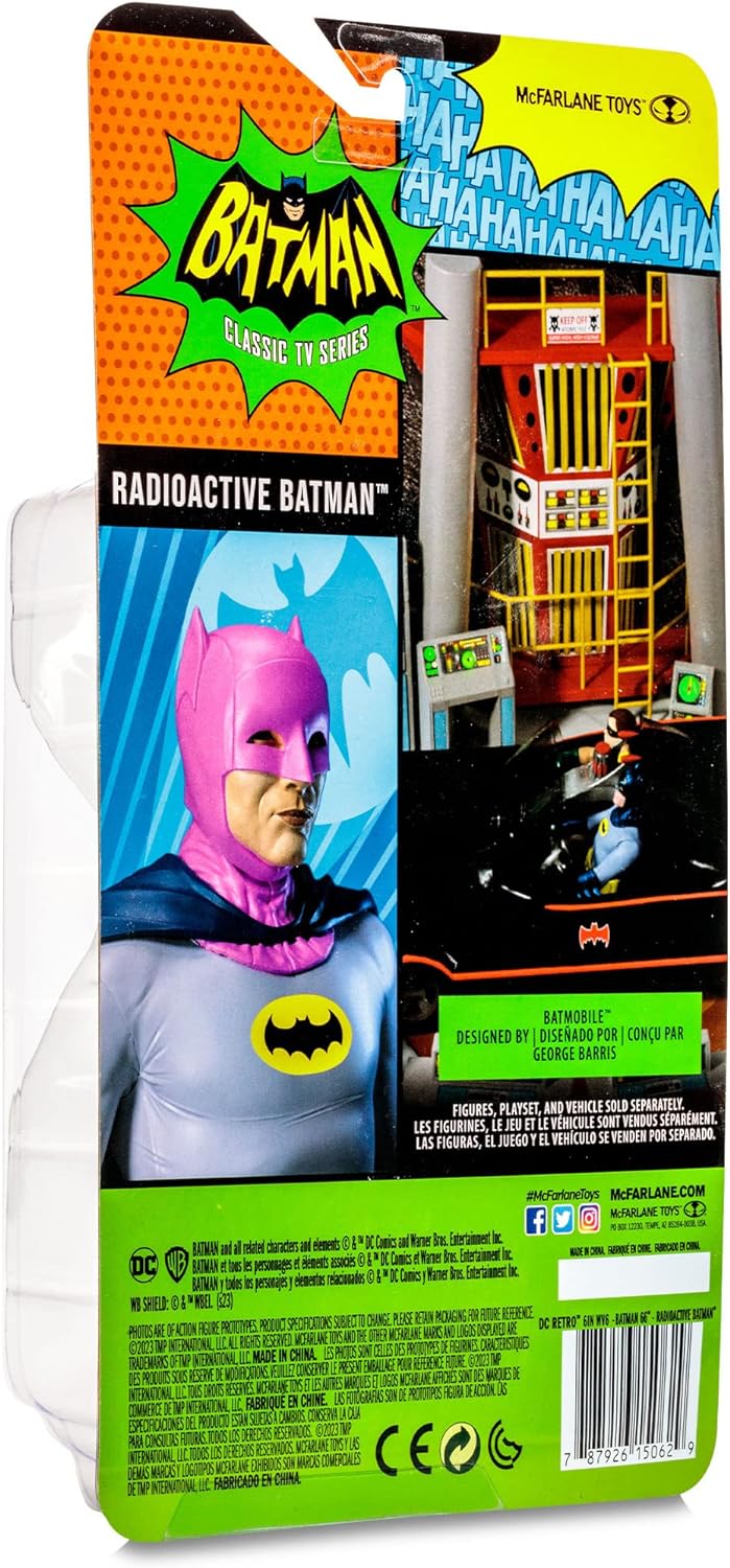 McFarlane Toys DC Retro Batman 66 - Radioactive Batman 6" Action Figure