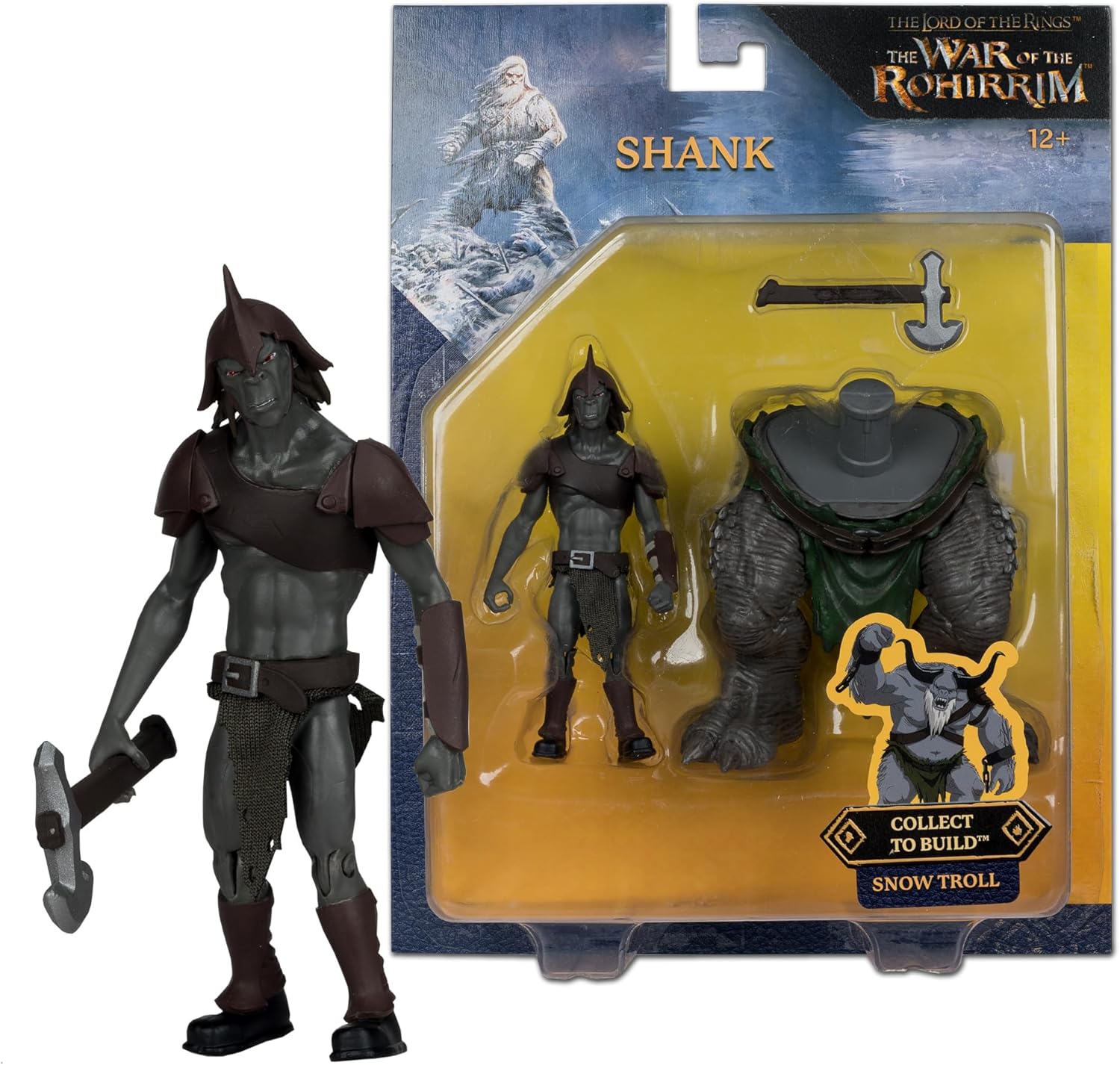 McFarlane Toys - The Lord of Rings: The War of The Rohirrim Shank 4in Build-A Figure