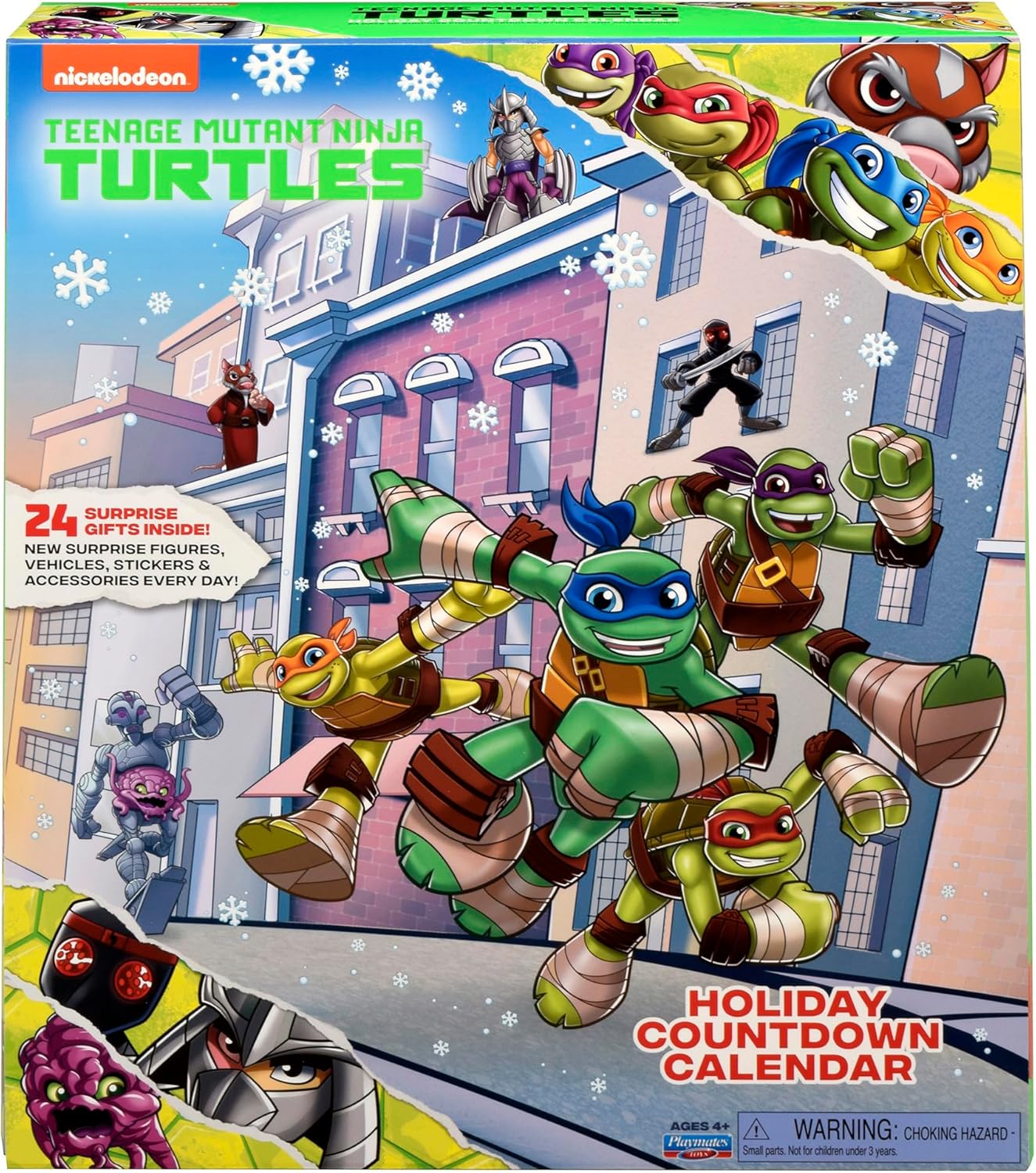 Teenage Mutant Ninja Turtles: Holiday Countdown Calendar by Playmates Toys