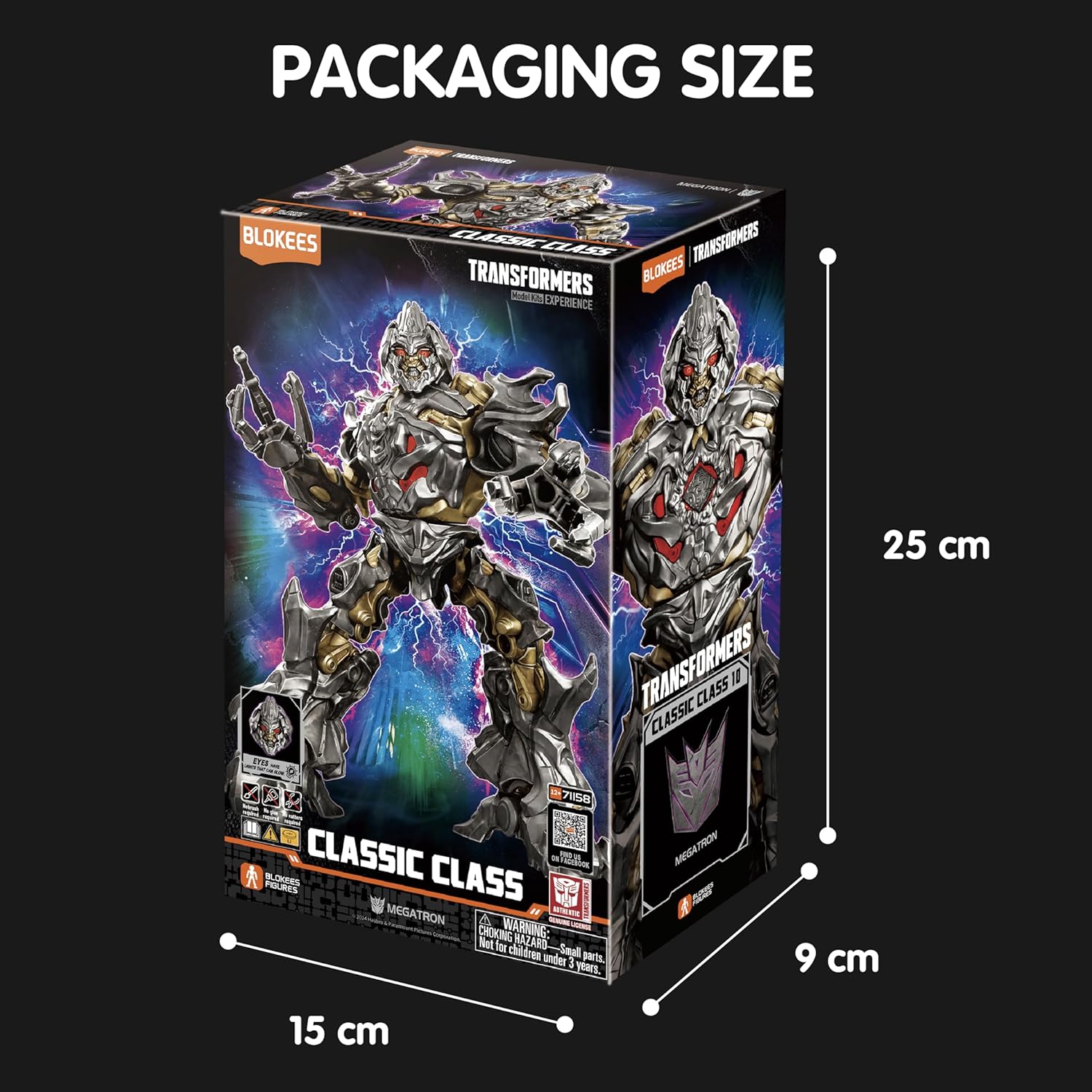Blokees Transformers Classic Figure 10 Megatron Fashions for Home