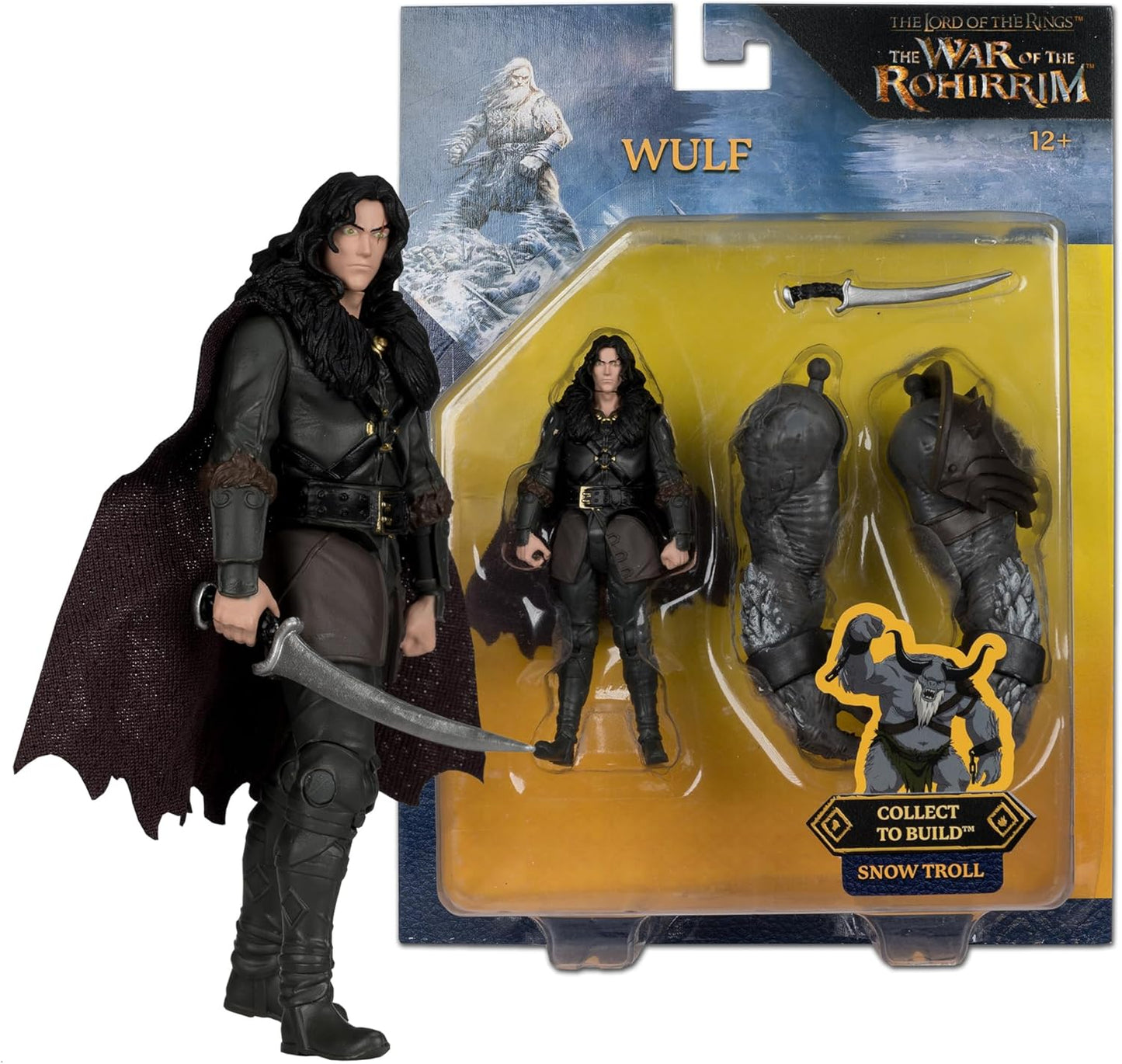 McFarlane Toys - The Lord of Rings: The War of The Rohirrim Wulf 4in Build-A Figure - Fashions for Home