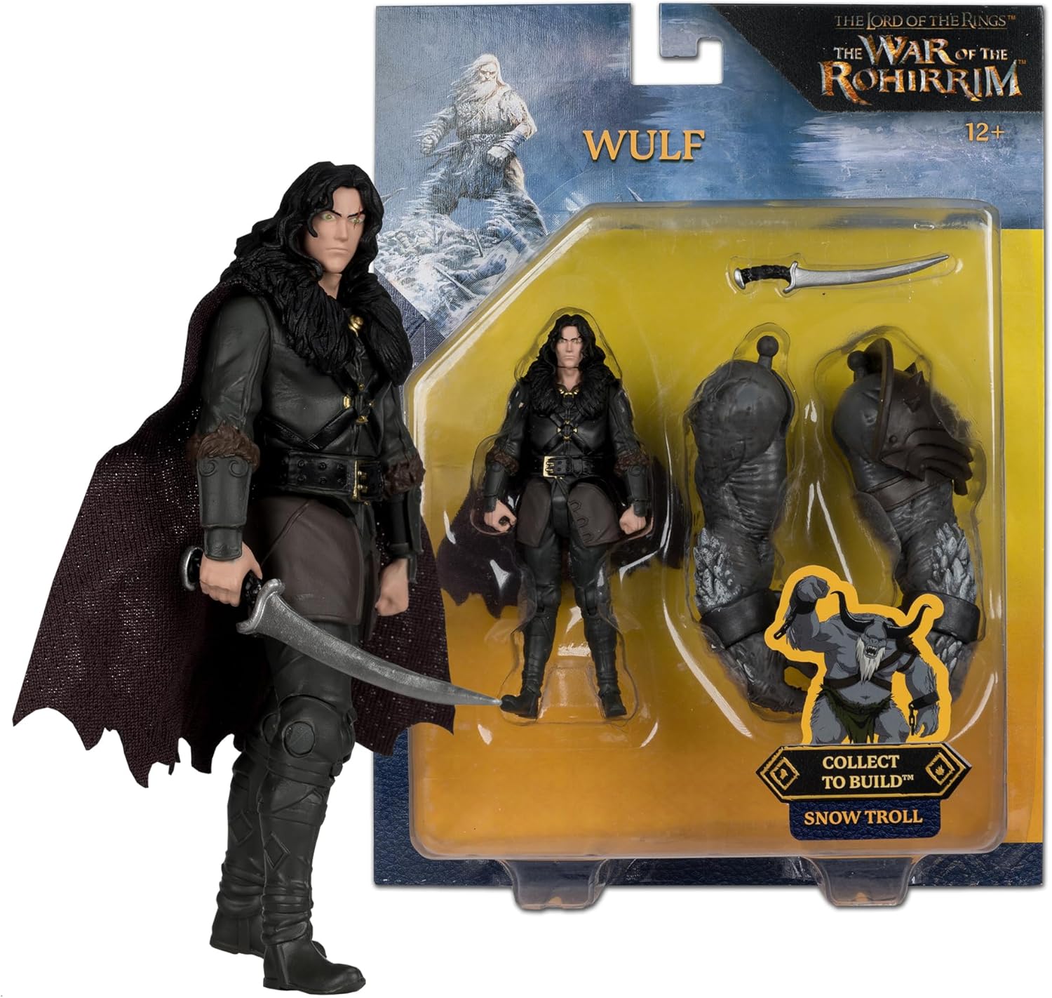 McFarlane Toys - The Lord of Rings: The War of The Rohirrim Wulf 4in Build-A Figure - Fashions for Home
