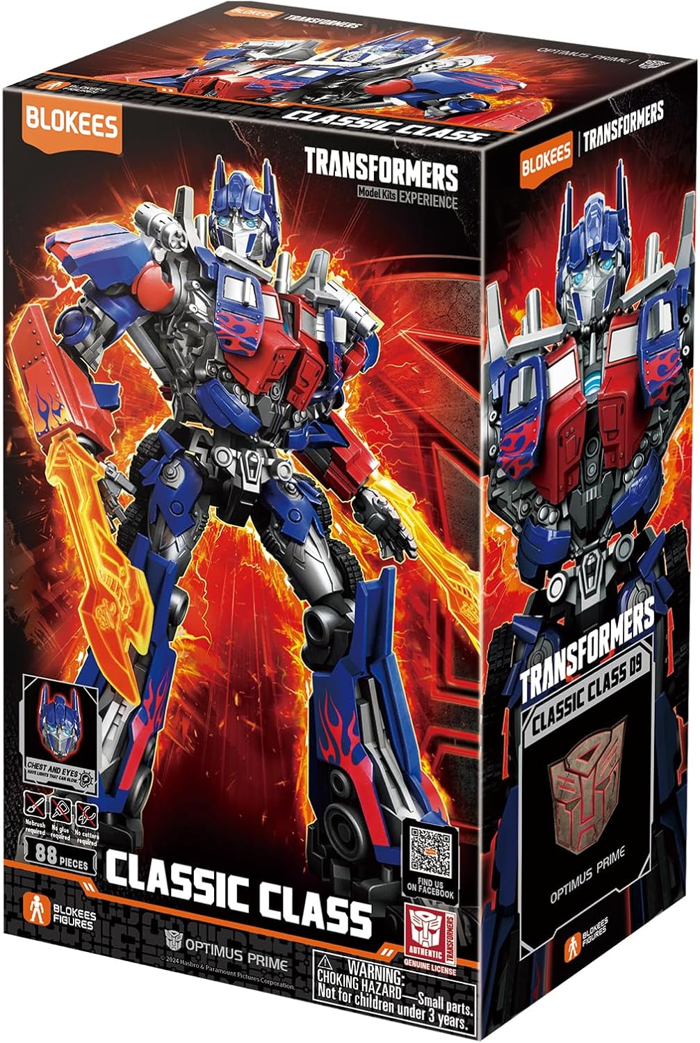 Blokees Transformers Classic Figure 09 Optimus Prime Fashions for Home