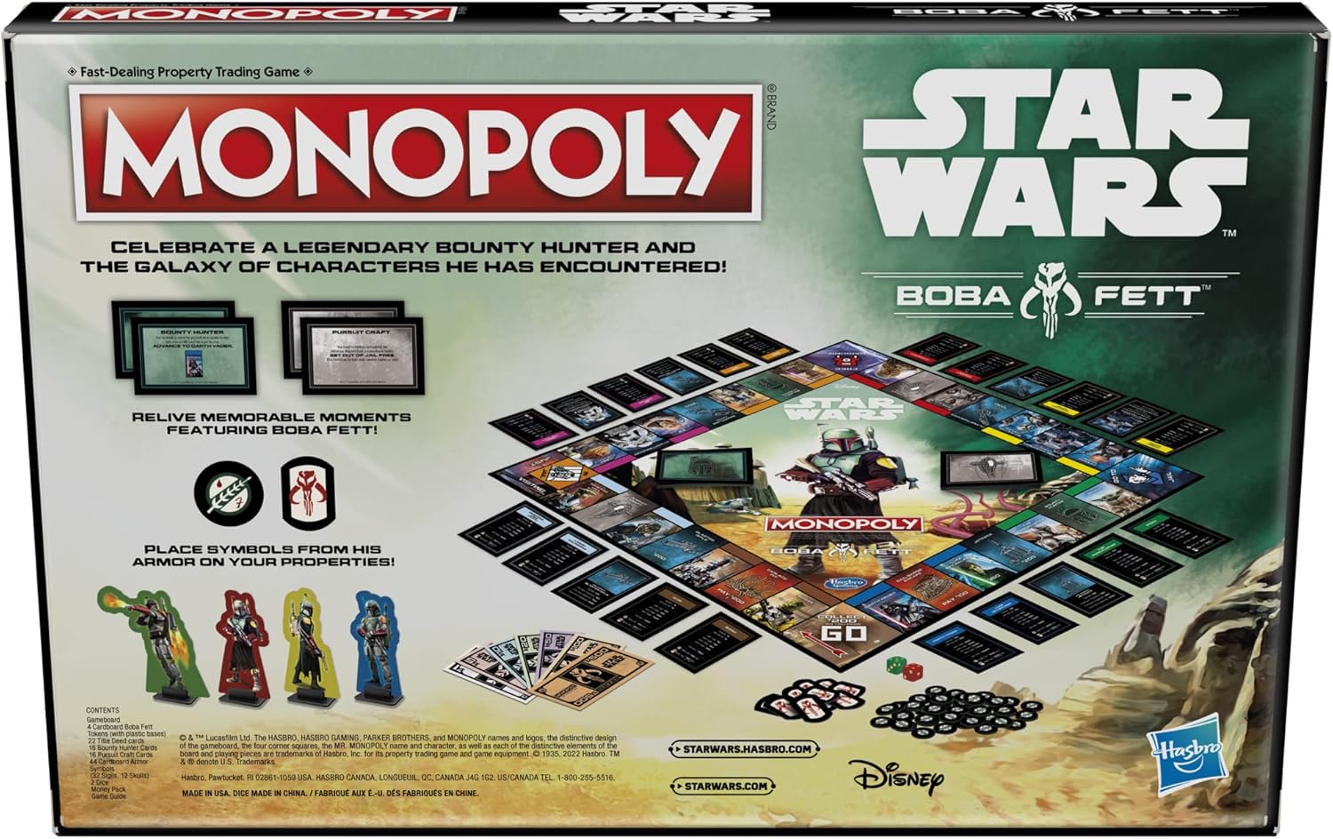 Monopoly: Star Wars Boba Fett Edition Board Game Fashions for Home