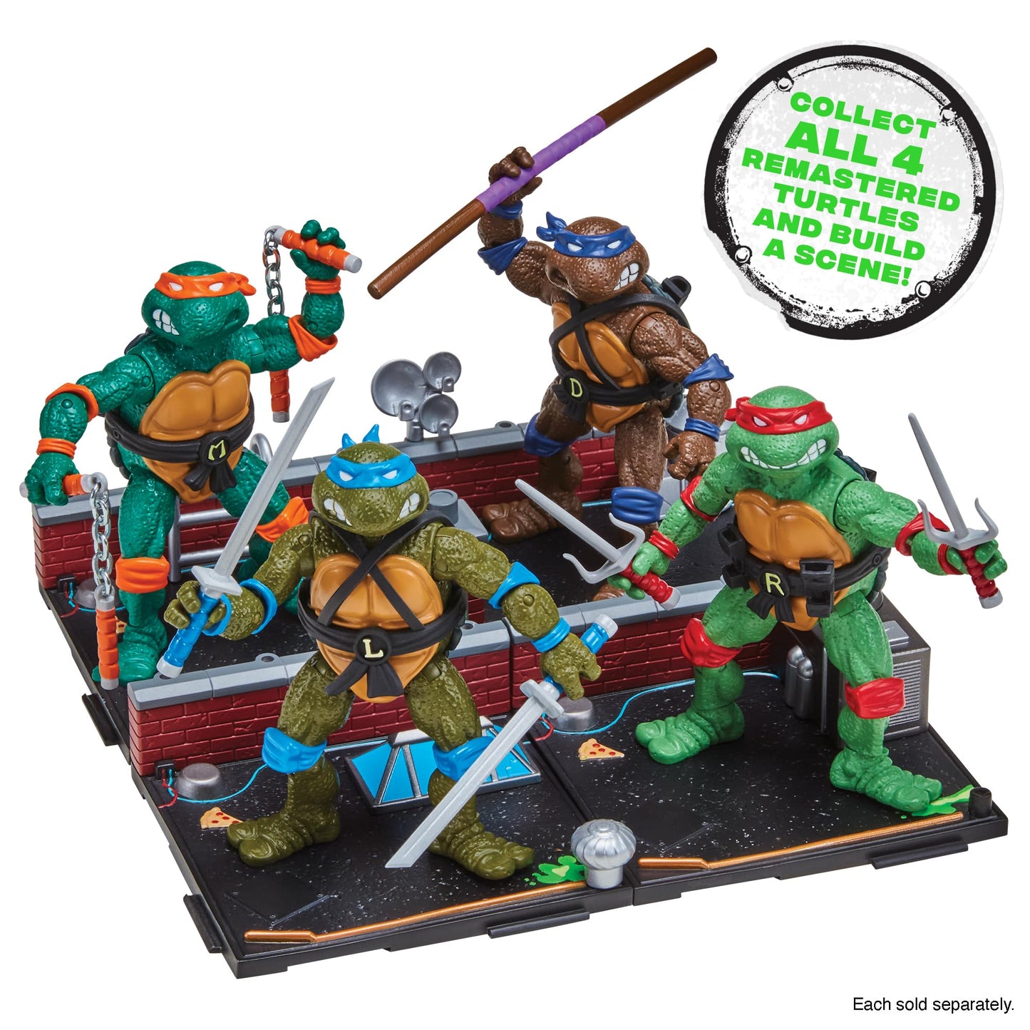 Teenage Mutant Ninja Turtles: 4” Remastered Michelangelo Fashions for Home