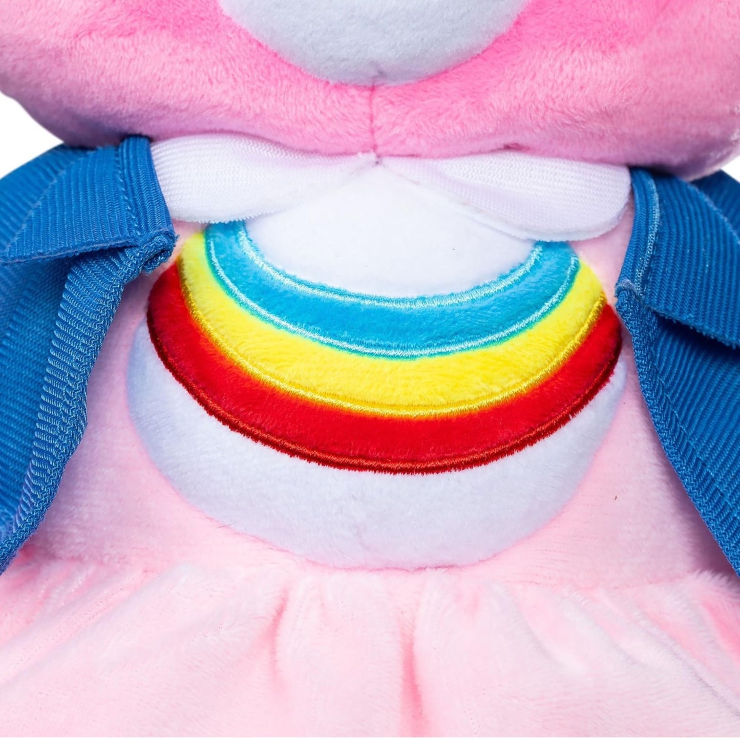 Basic Fun Care Bears x Stranger Things Cheer Bear as Eleven Plush, Limited Edition Collectible Fashions for Home