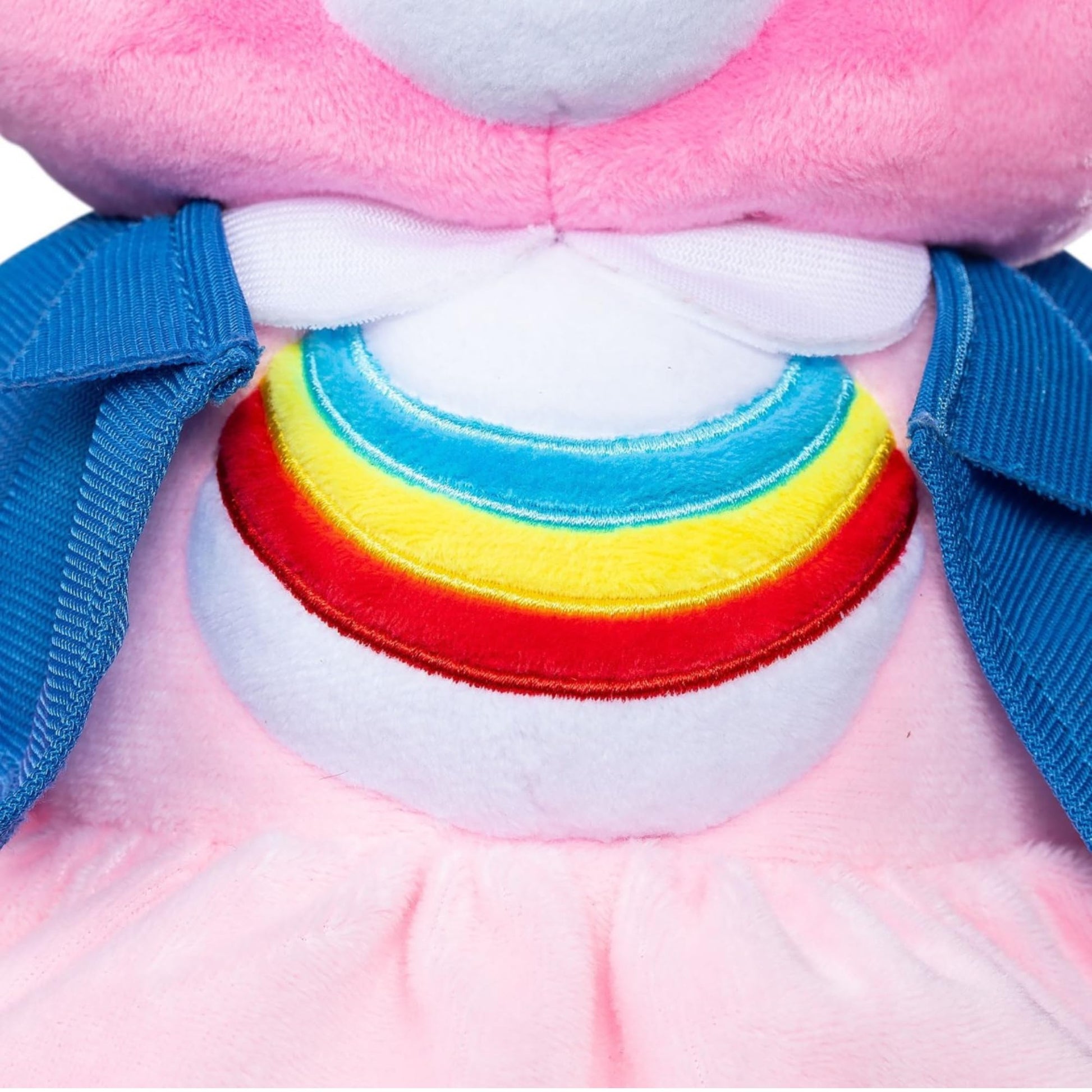 Basic Fun Care Bears x Stranger Things Cheer Bear as Eleven Plush, Limited Edition Collectible Fashions for Home