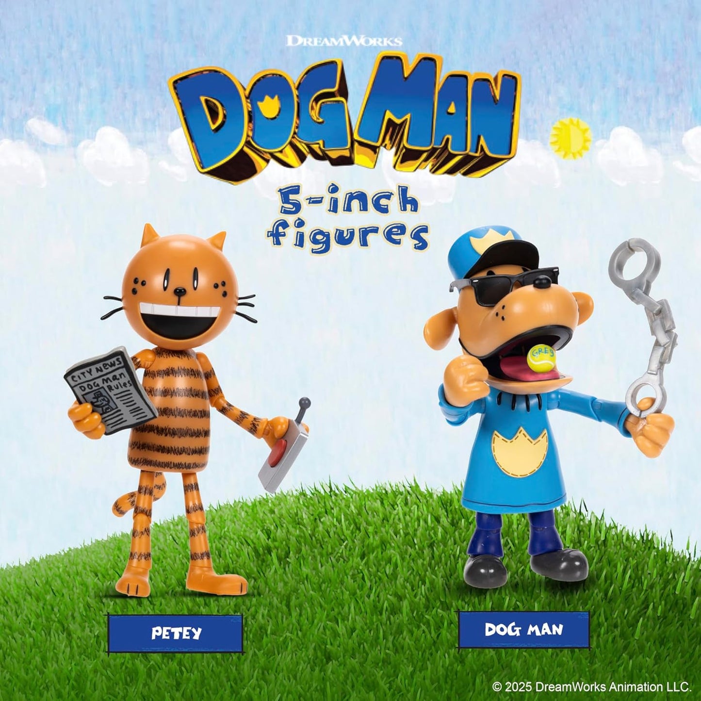 Dog Man 5 Inch Petey Figure
