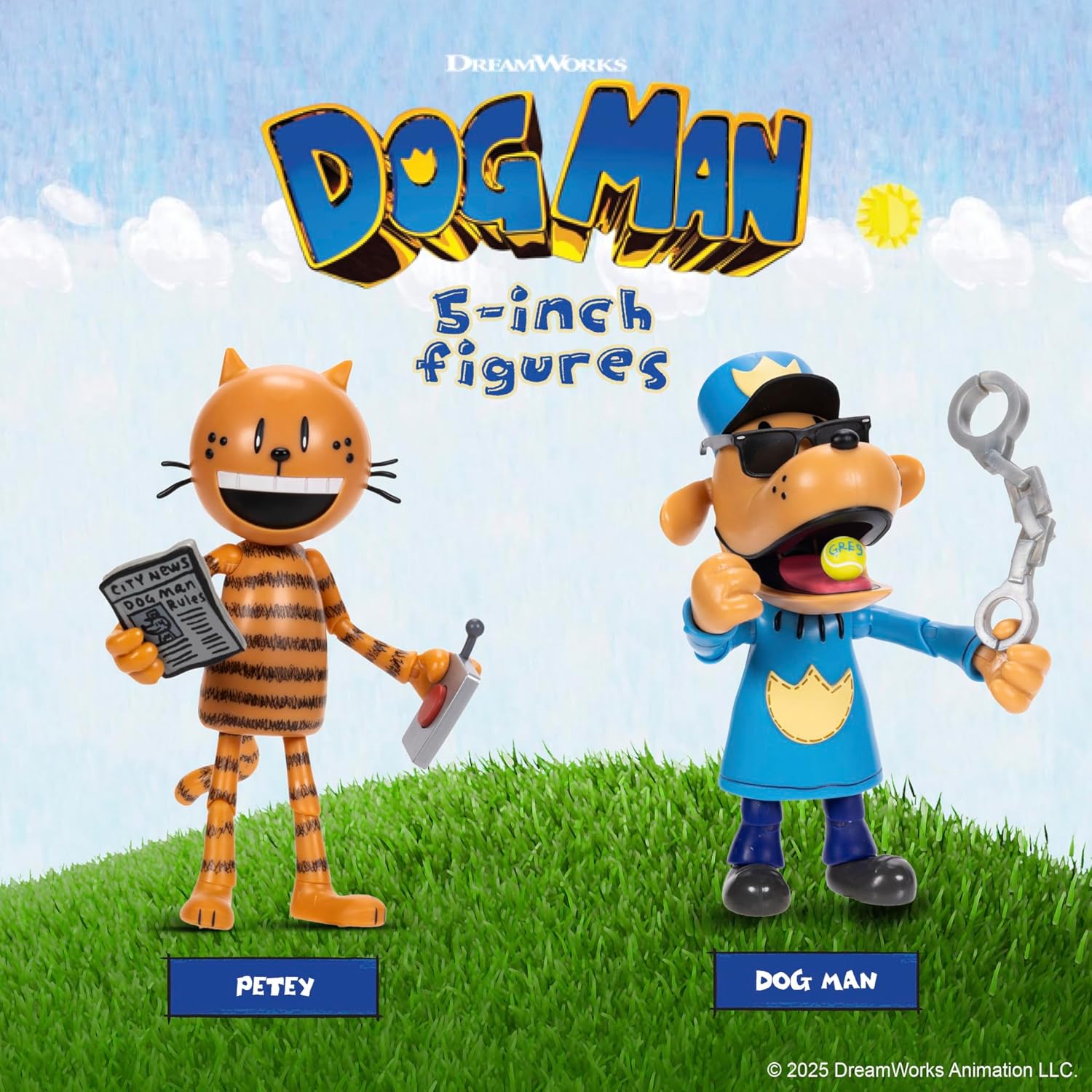 Dog Man 5 Inch Petey Figure