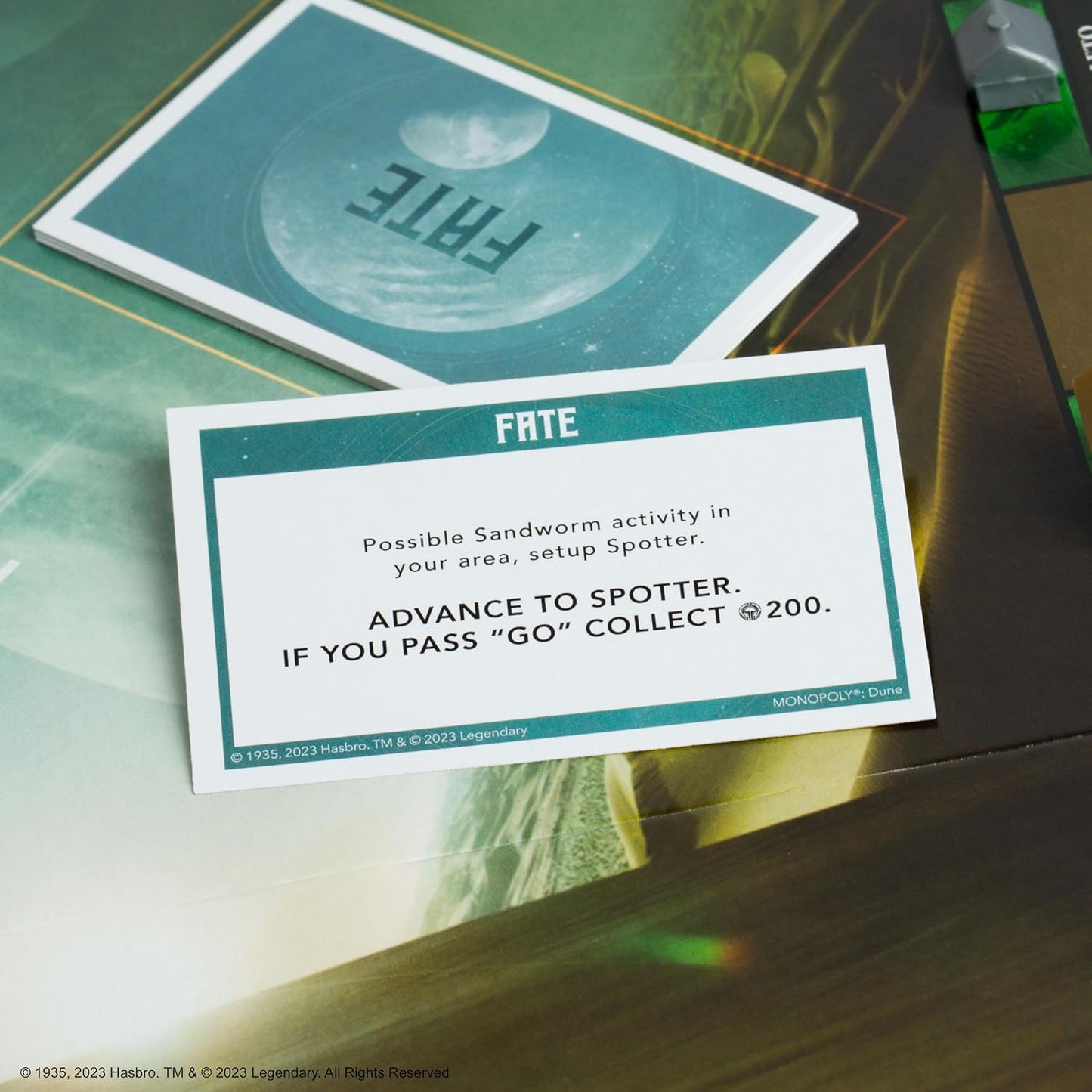 Monopoly: Dune | Play as The Ducal Ring, Crysknife, Gom Jabbar & More |Officially Licensed Collectible Game Based on The Movie Dune