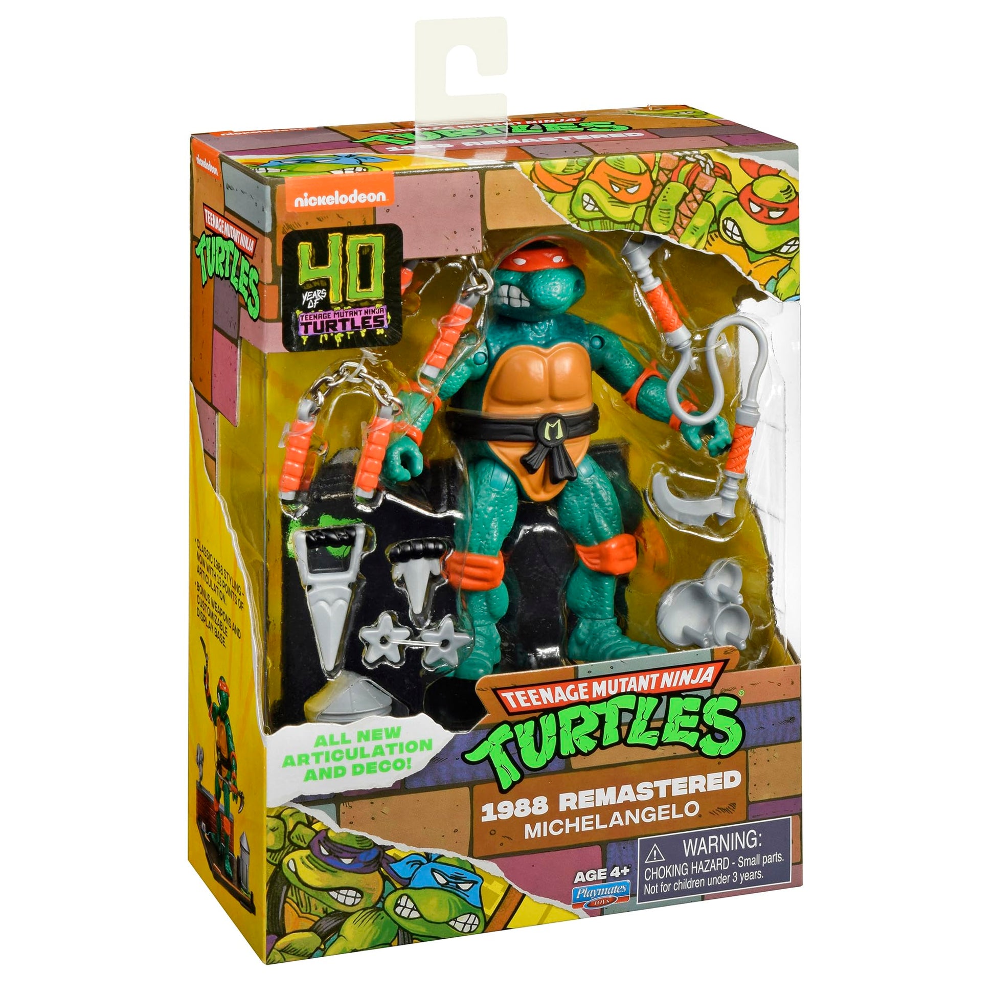 Teenage Mutant Ninja Turtles: 4” Remastered Michelangelo Fashions for Home