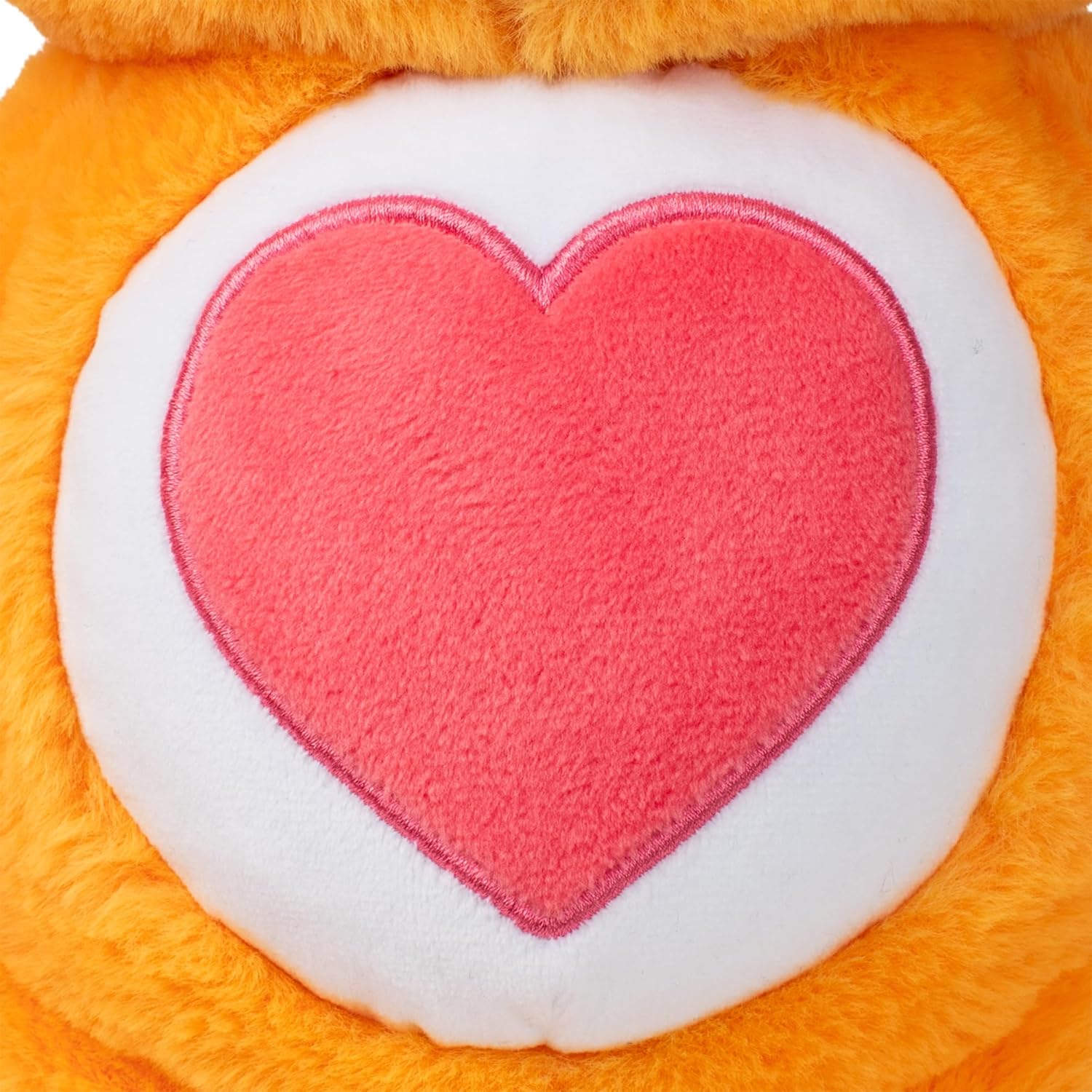 Care Bears 14' Tenderheart Bear Plushie - Medium Size - Orange Plush for Ages 4+ – Perfect Stuffed Animal Holiday, Birthday Gift, Super Soft and Cuddly – For Girls and Boys, Collectors