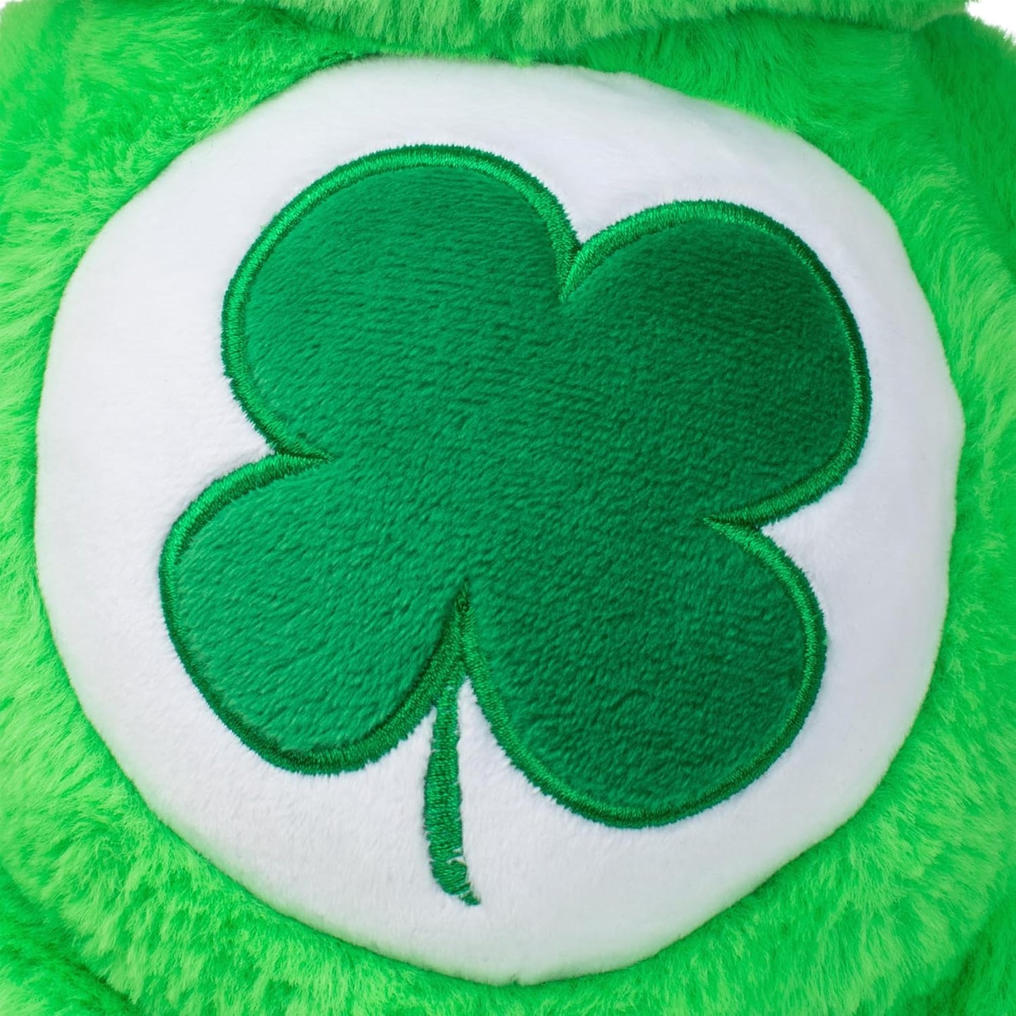 Care Bears 14" Good Luck Bear Plushie - Medium Size - Green Plush for Ages 4+ – Perfect Stuffed Animal Holiday, Birthday Gift, Super Soft and Cuddly – Gift For Girls and Boys, Collectors