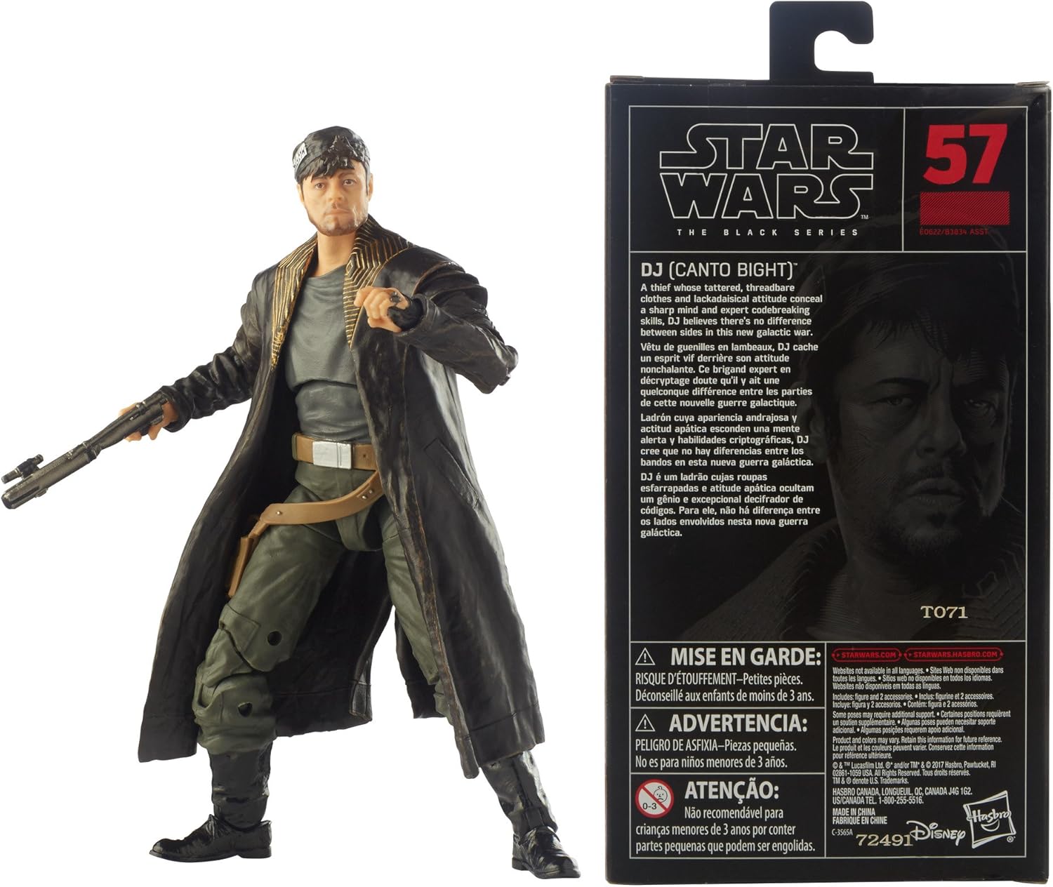 Star Wars The Black Series DJ (Canto Bight) - Fashions for Home