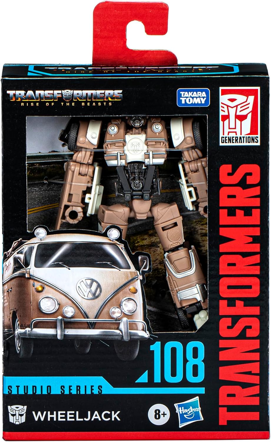 Transformers Toys Studio Series Deluxe Rise of The Beasts 108 Wheeljack, 4.5-inch Converting Action Figure, 8+ - Fashions for Home