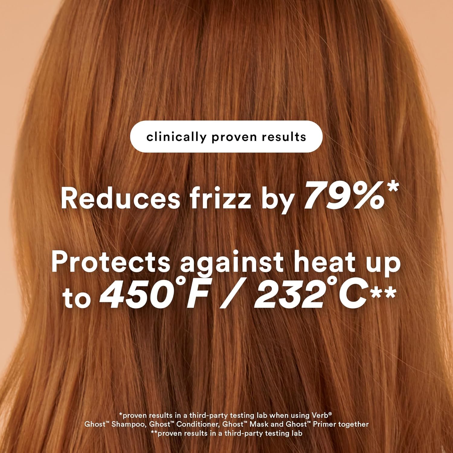 VERB Ghost Primer Heat Protectant - Infused with Morgina Oil - Frizz Control Heat Styling Cream - Vegan, No Parabens or Harmful Sulfates