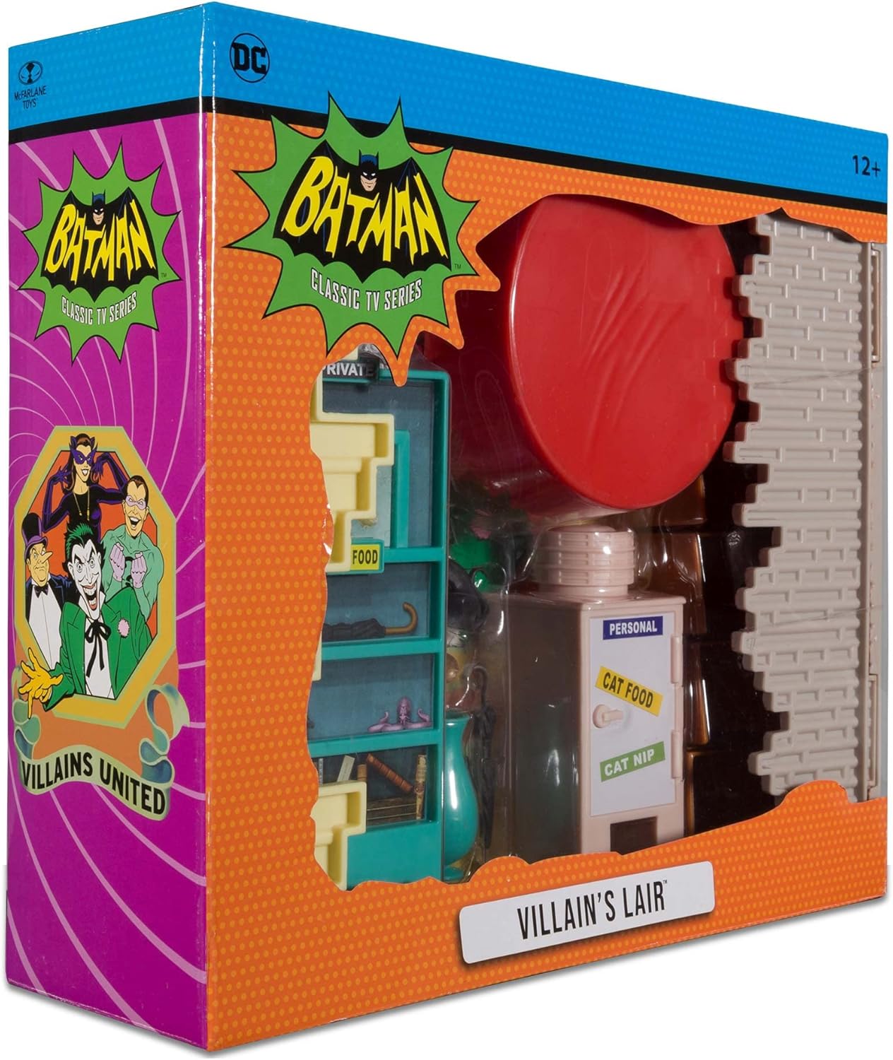 DC McFarlane Toys Retro - Batman '66: Villains Lair Fashions for Home